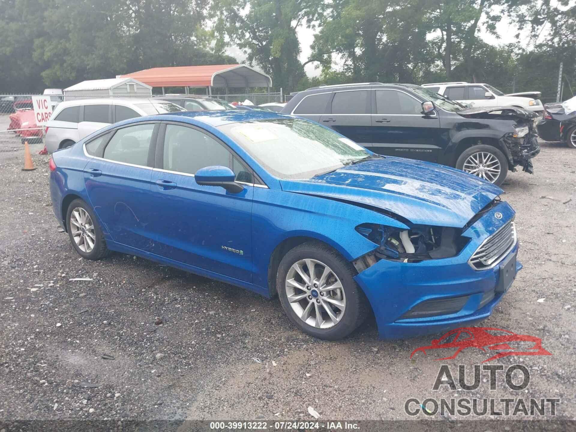 FORD FUSION HYBRID 2017 - 3FA6P0LU4HR381485