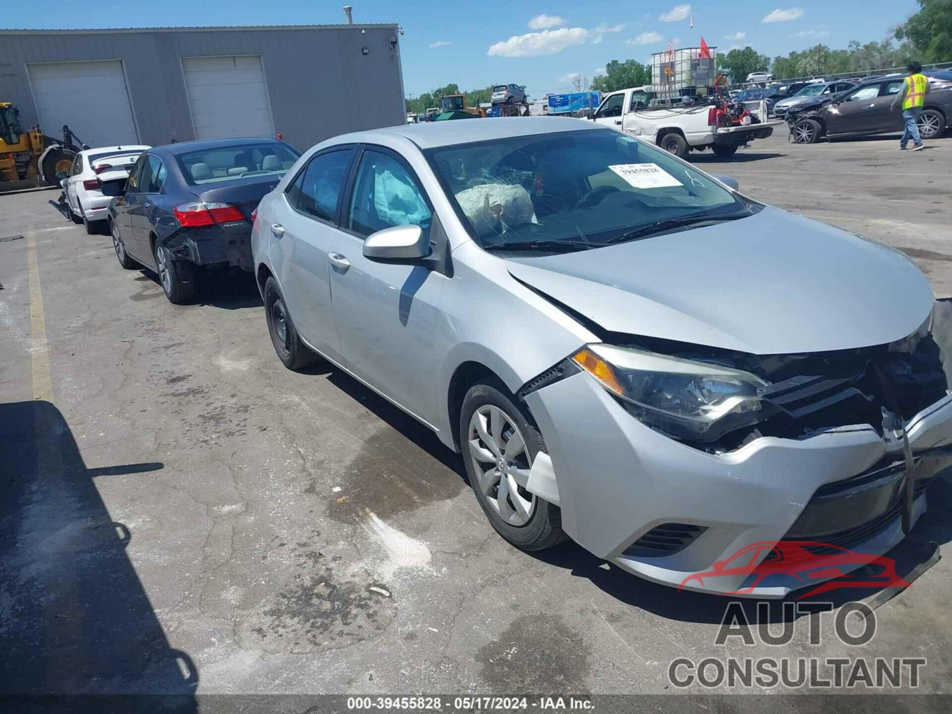 TOYOTA COROLLA 2016 - 2T1BURHE3GC528357