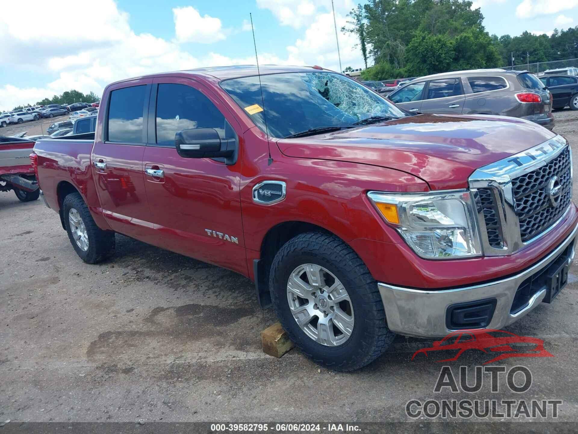 NISSAN TITAN 2017 - 1N6AA1EK8HN512828
