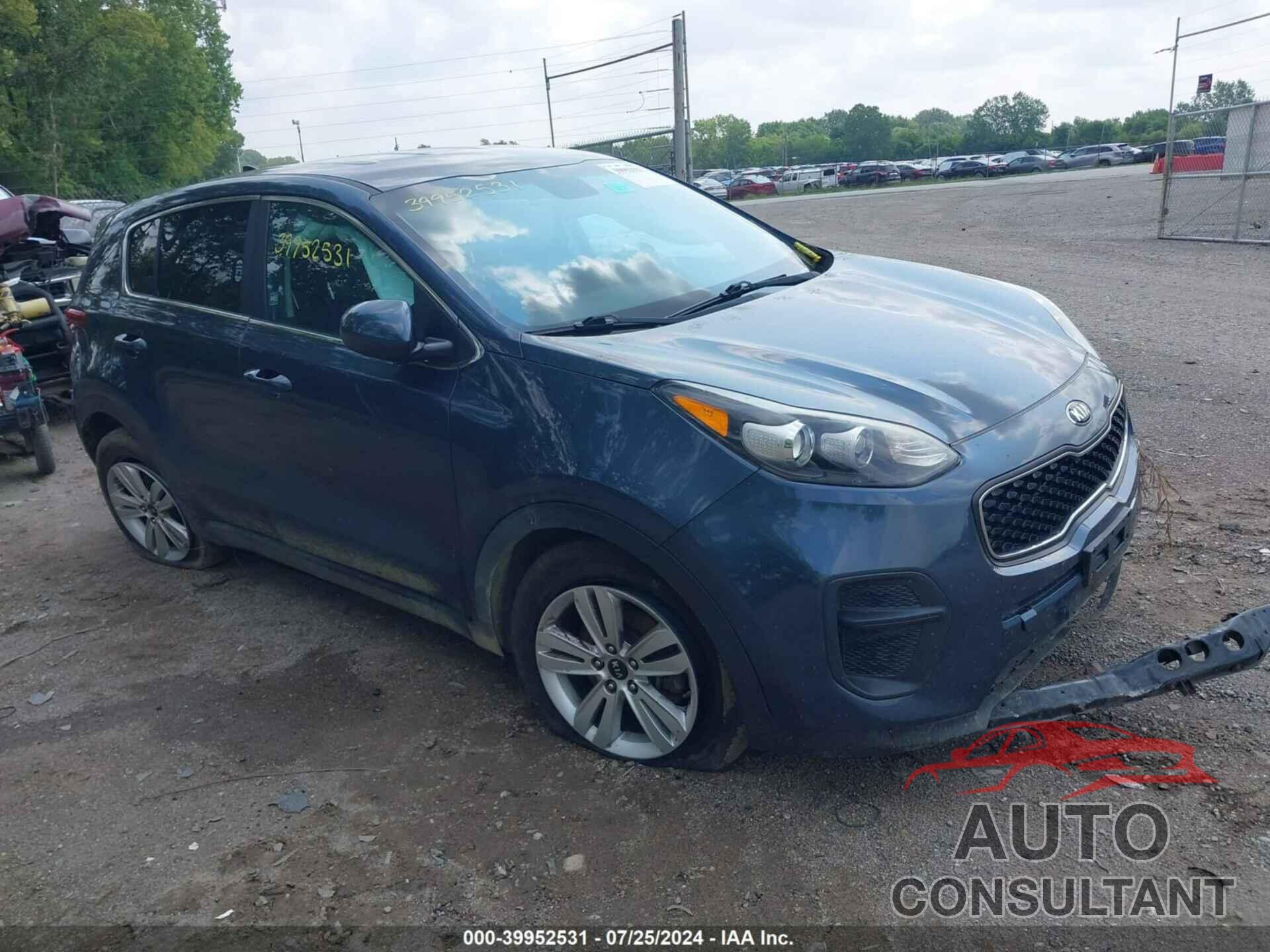 KIA SPORTAGE 2017 - KNDPM3AC8H7041461