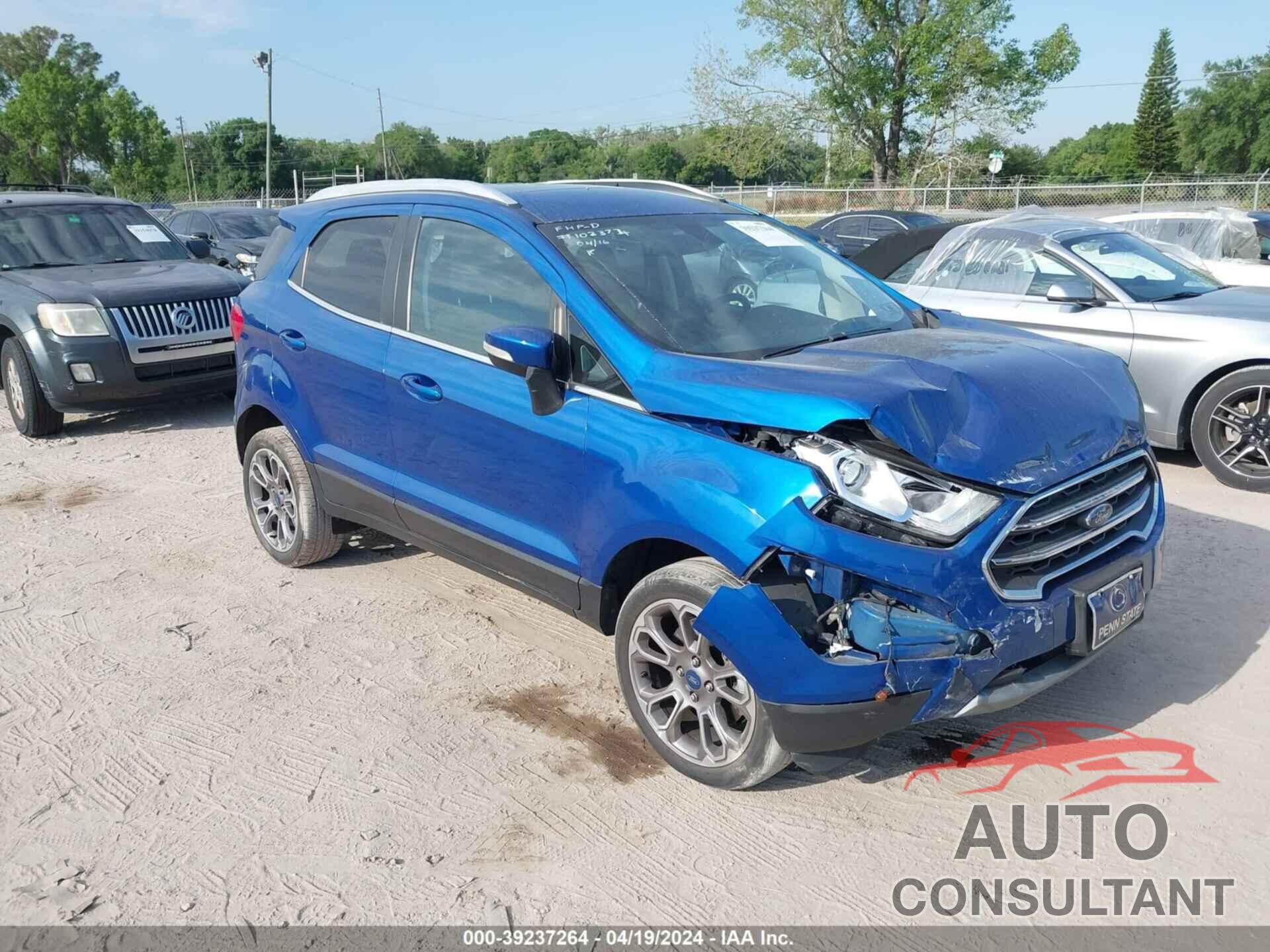 FORD ECOSPORT 2018 - MAJ6P1WL2JC177667