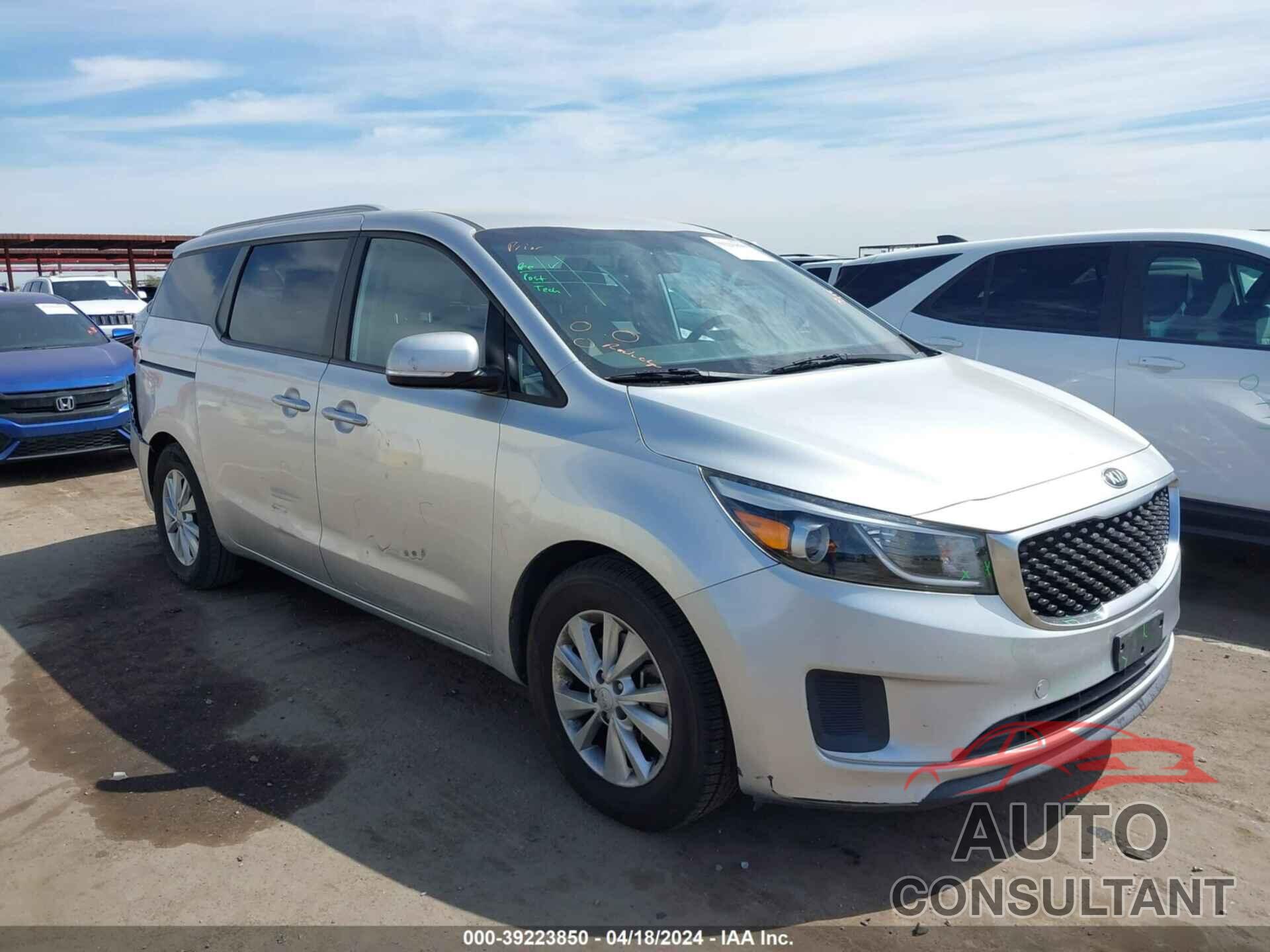 KIA SEDONA 2016 - KNDMB5C11G6134231