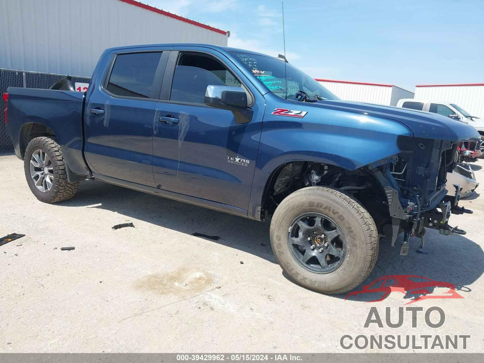 CHEVROLET SILVERADO 1500 2022 - 1GCUDDED6NZ501955
