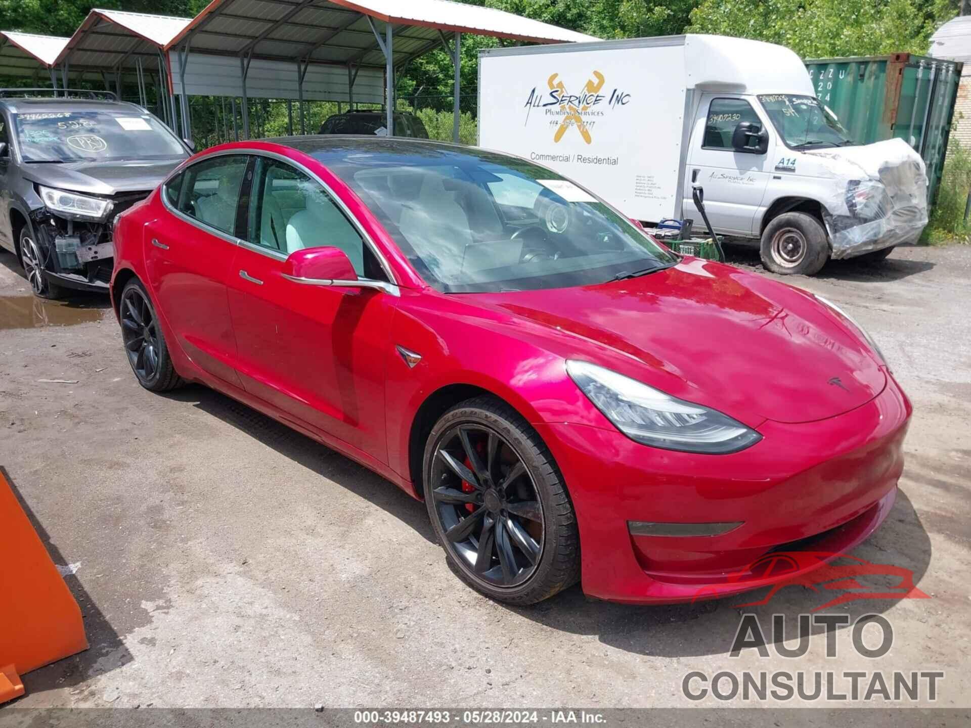 TESLA MODEL 3 2018 - 5YJ3E1EB1JF079924