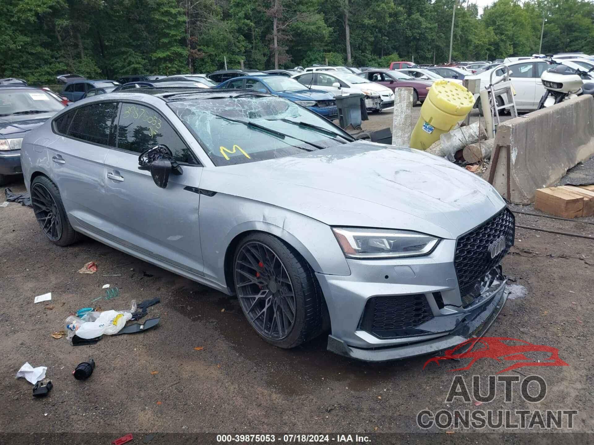 AUDI A5 2018 - WAUBNDF58JA107696