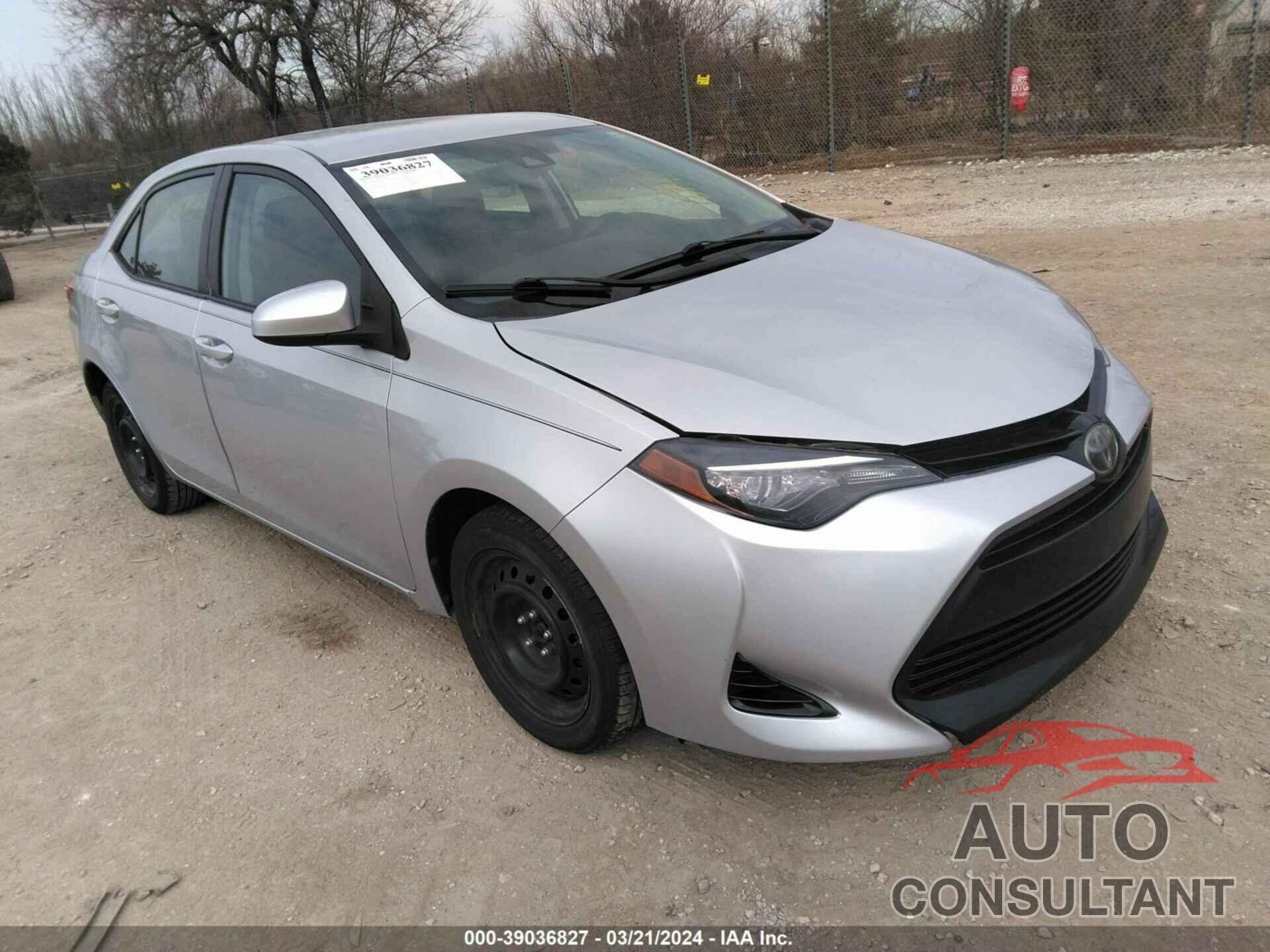 TOYOTA COROLLA 2017 - 2T1BURHE1HC815407