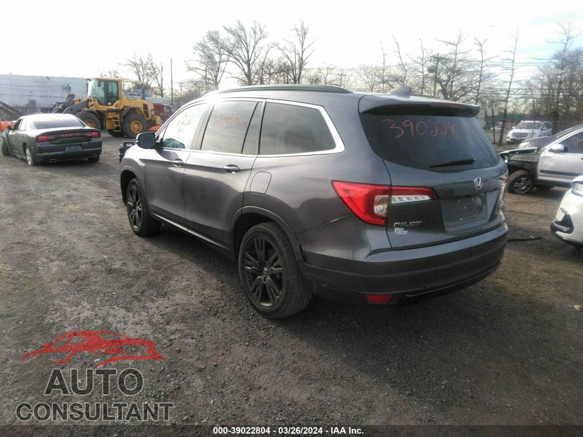 HONDA PILOT 2021 - 5FNYF6H20MB100911