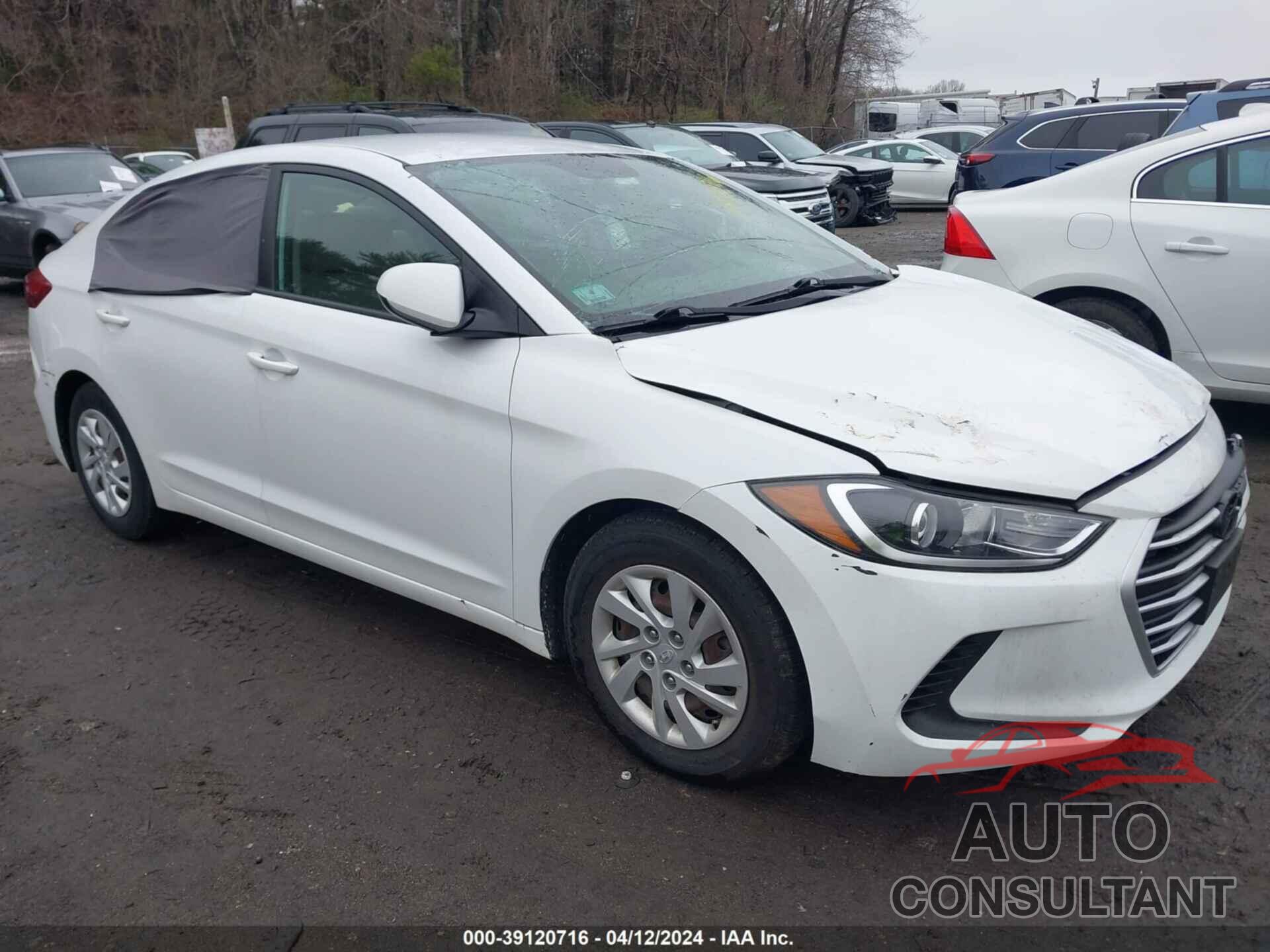 HYUNDAI ELANTRA 2018 - 5NPD74LF1JH351377