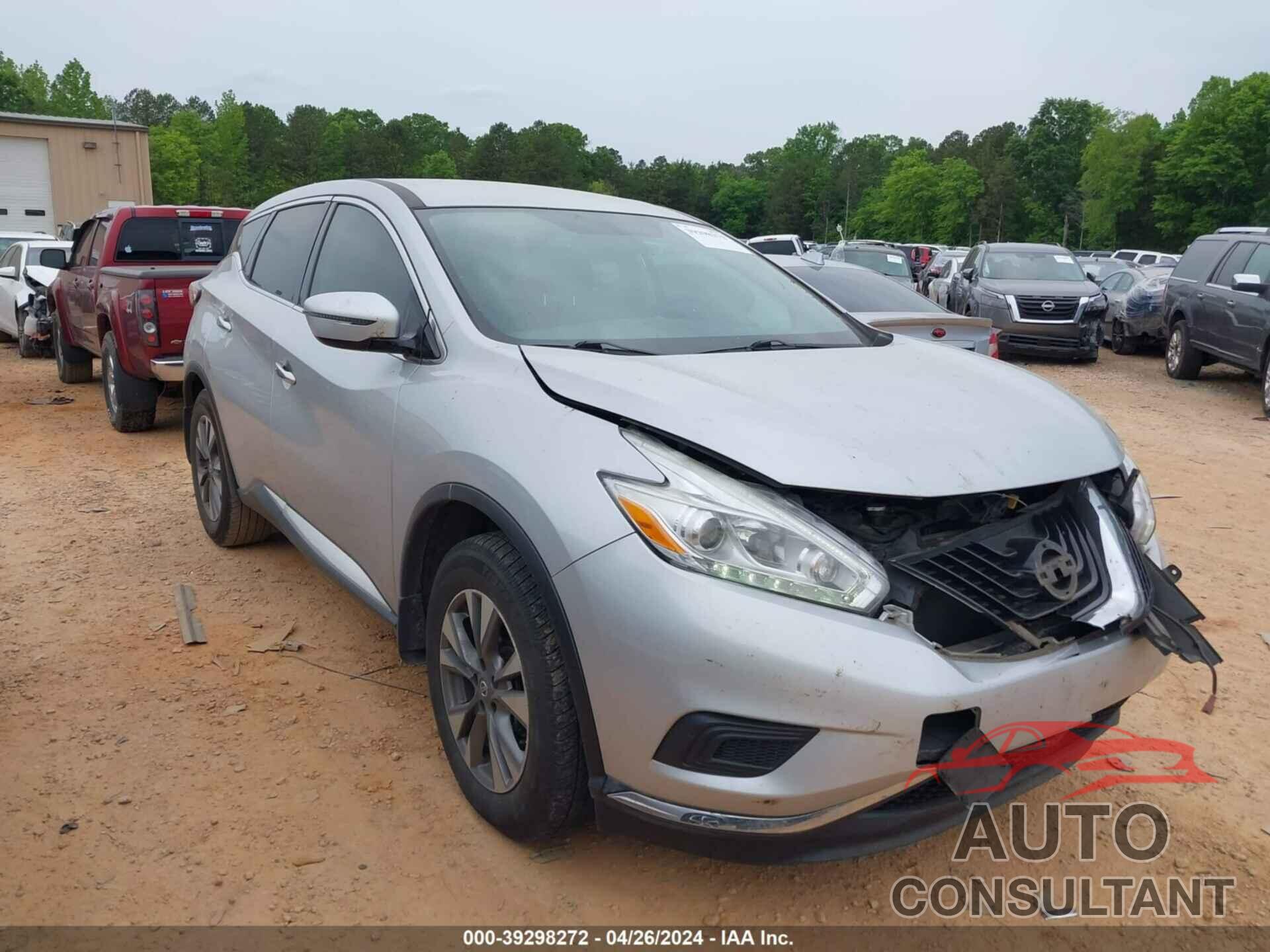 NISSAN MURANO 2017 - 5N1AZ2MH0HN146687