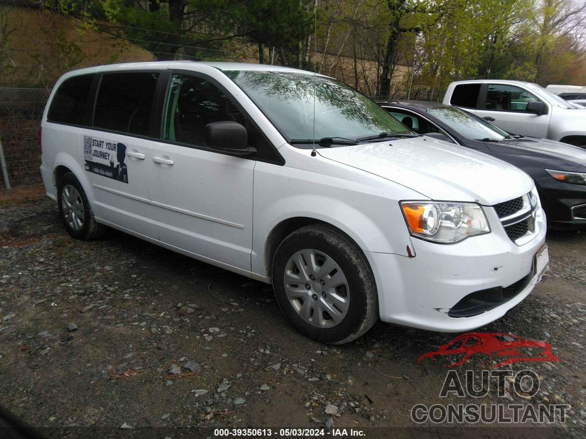 DODGE GRAND CARAVAN 2016 - 2C4RDGBGXGR122279