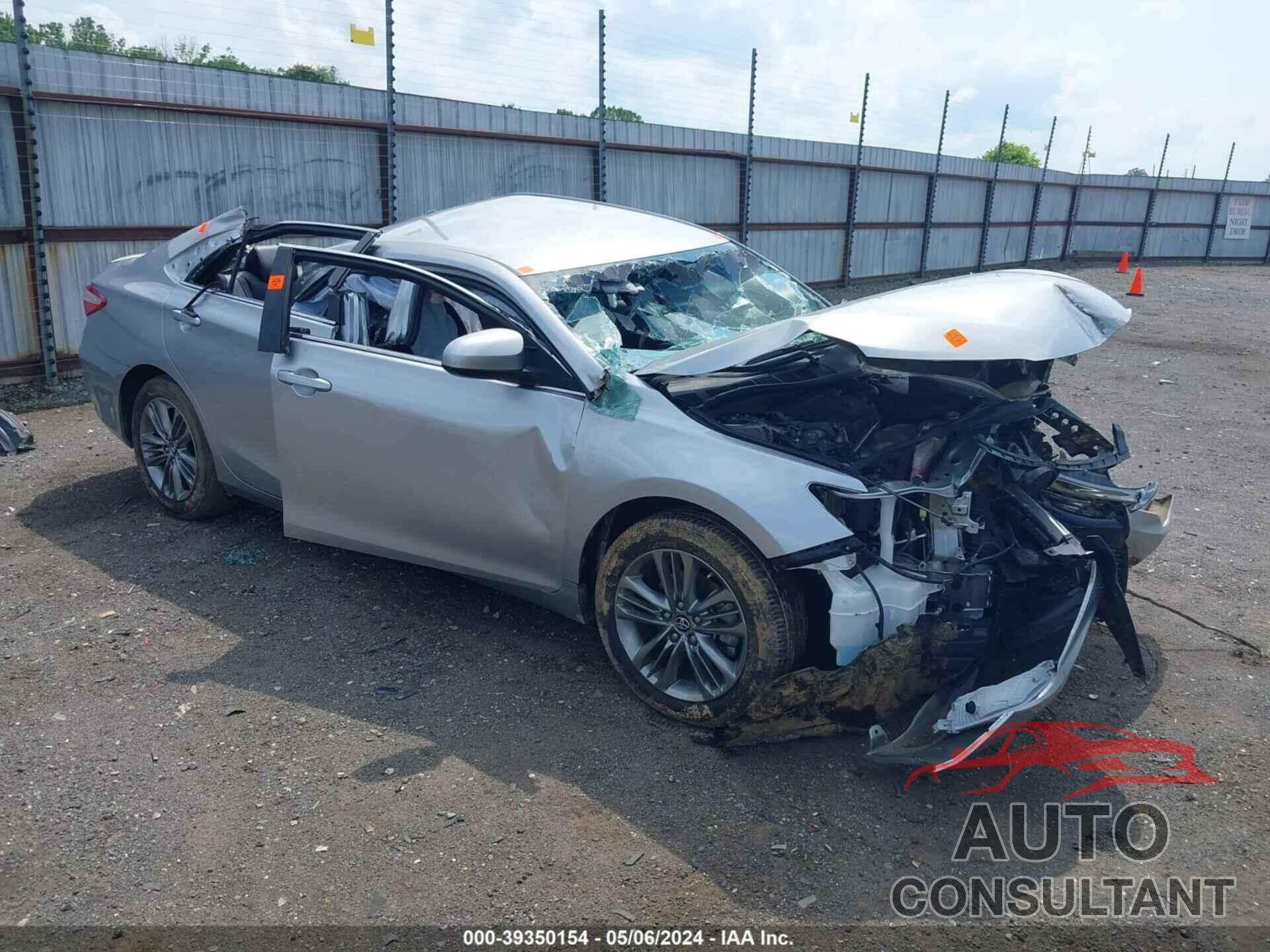 TOYOTA CAMRY 2017 - 4T1BF1FK7HU402104
