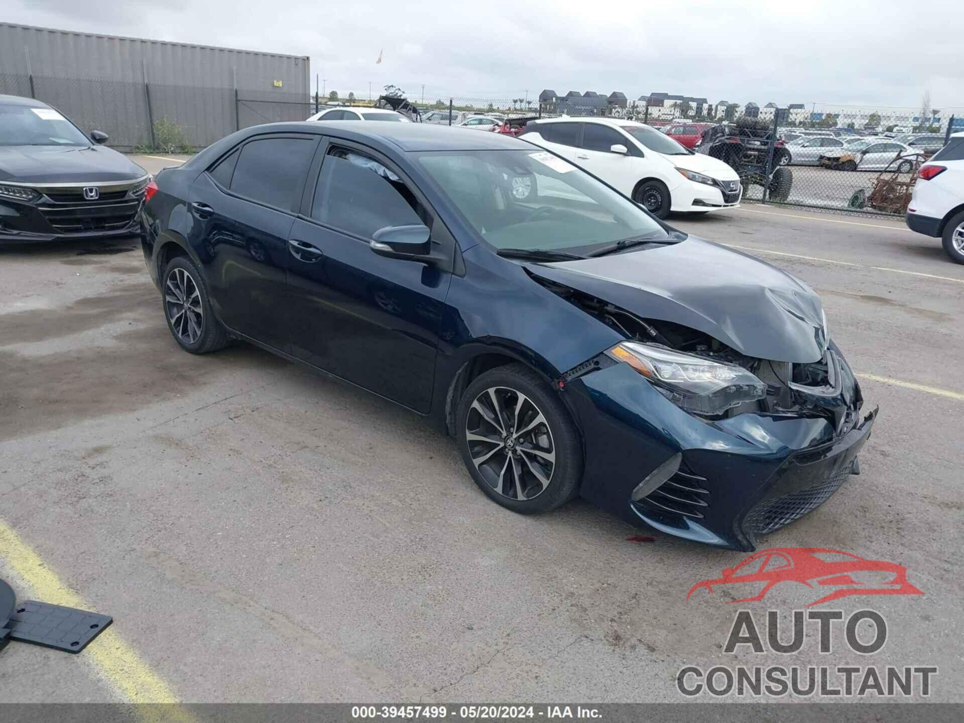 TOYOTA COROLLA 2017 - 2T1BURHE5HC878154