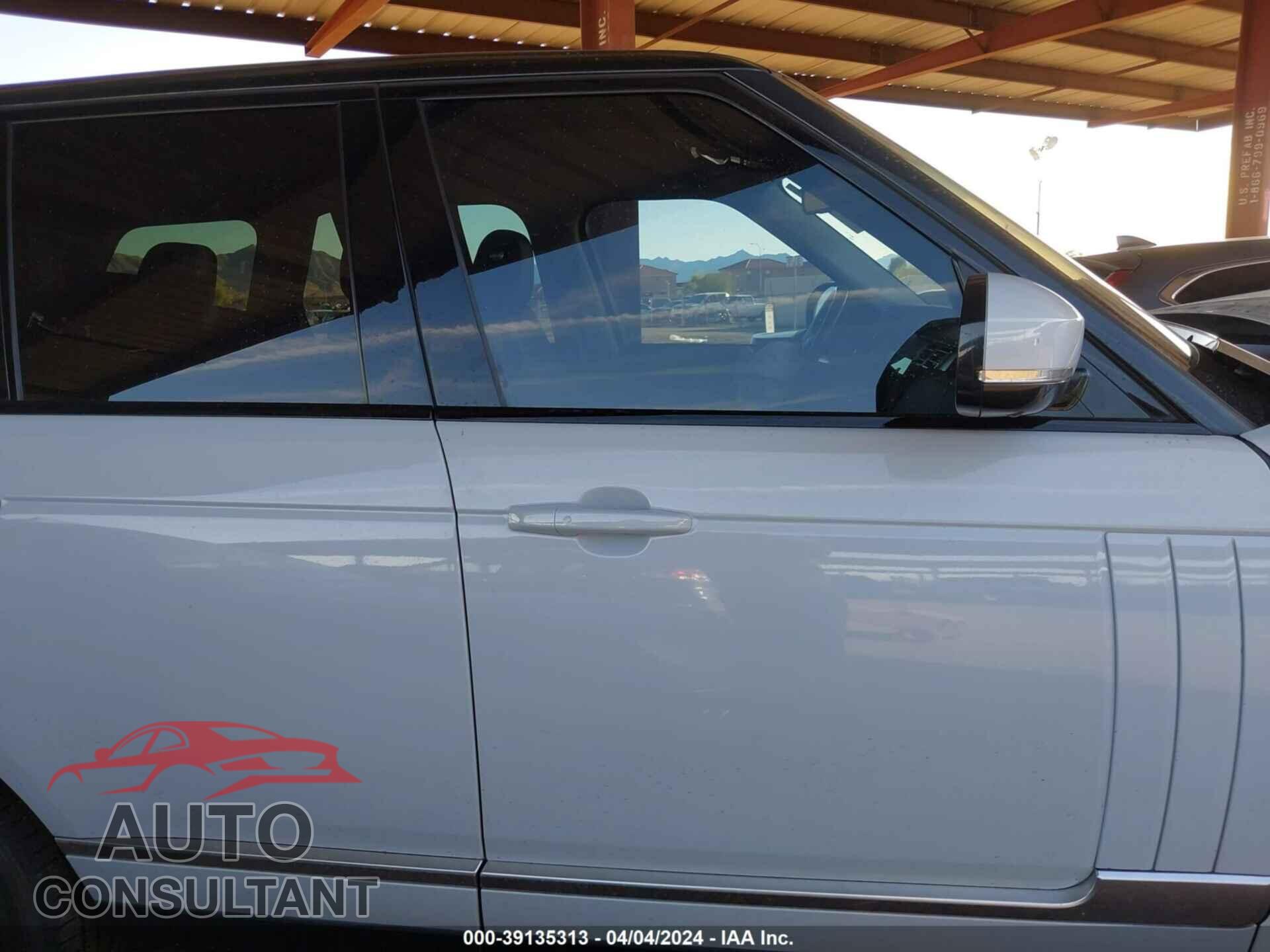 LAND ROVER RANGE ROVER 2016 - SALGS2KF3GA307987