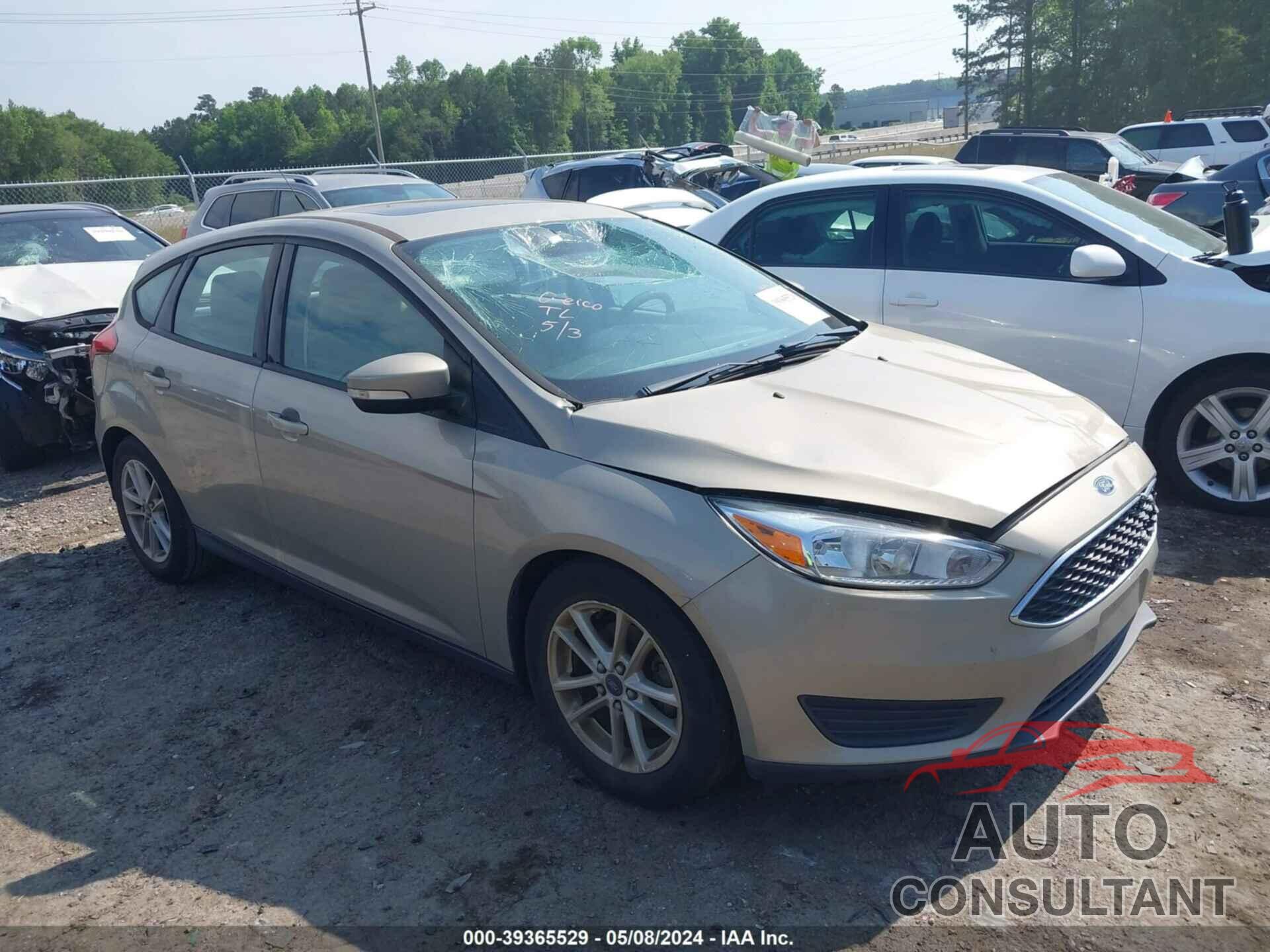 FORD FOCUS 2016 - 1FADP3KE8GL249443