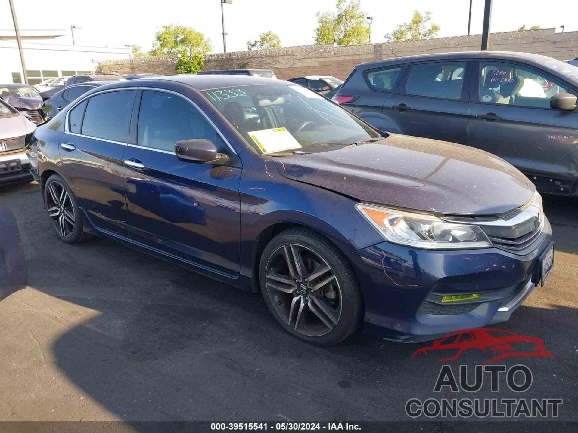 HONDA ACCORD 2017 - 1HGCR2F5XHA128352