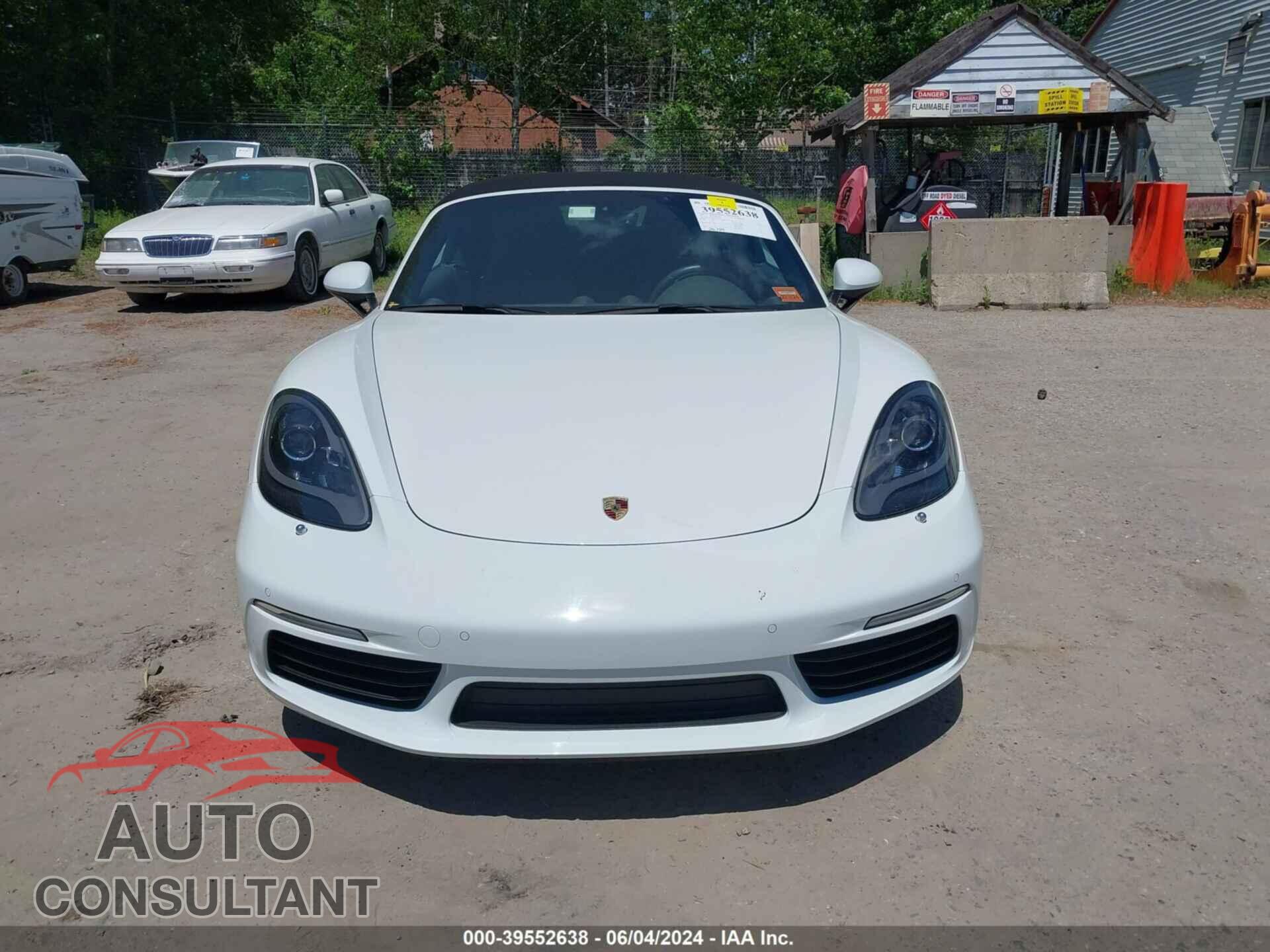 PORSCHE 718 BOXSTER 2018 - WP0CA2A80JS210436