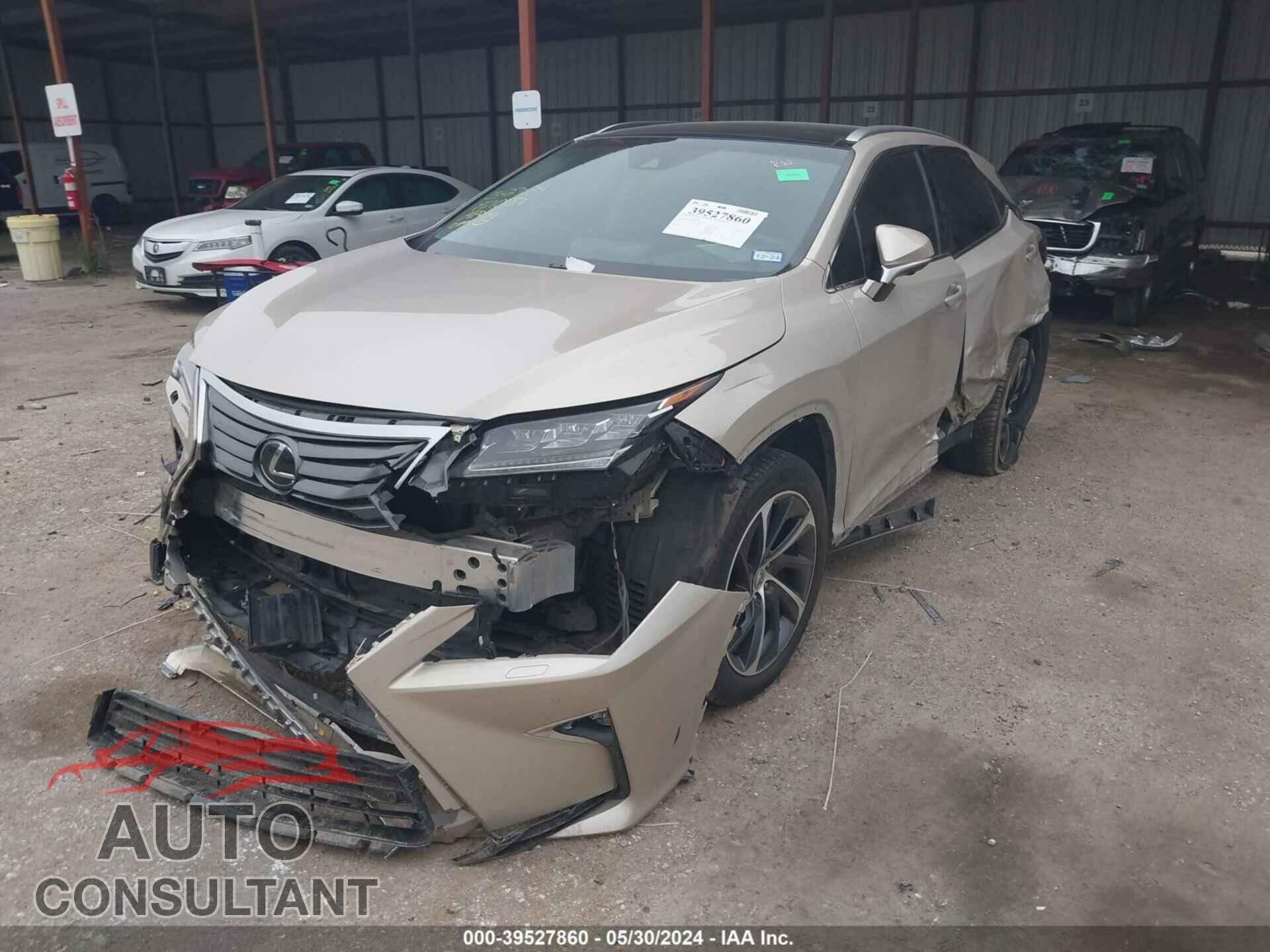 LEXUS RX 350 2017 - 2T2ZZMCA2HC056799