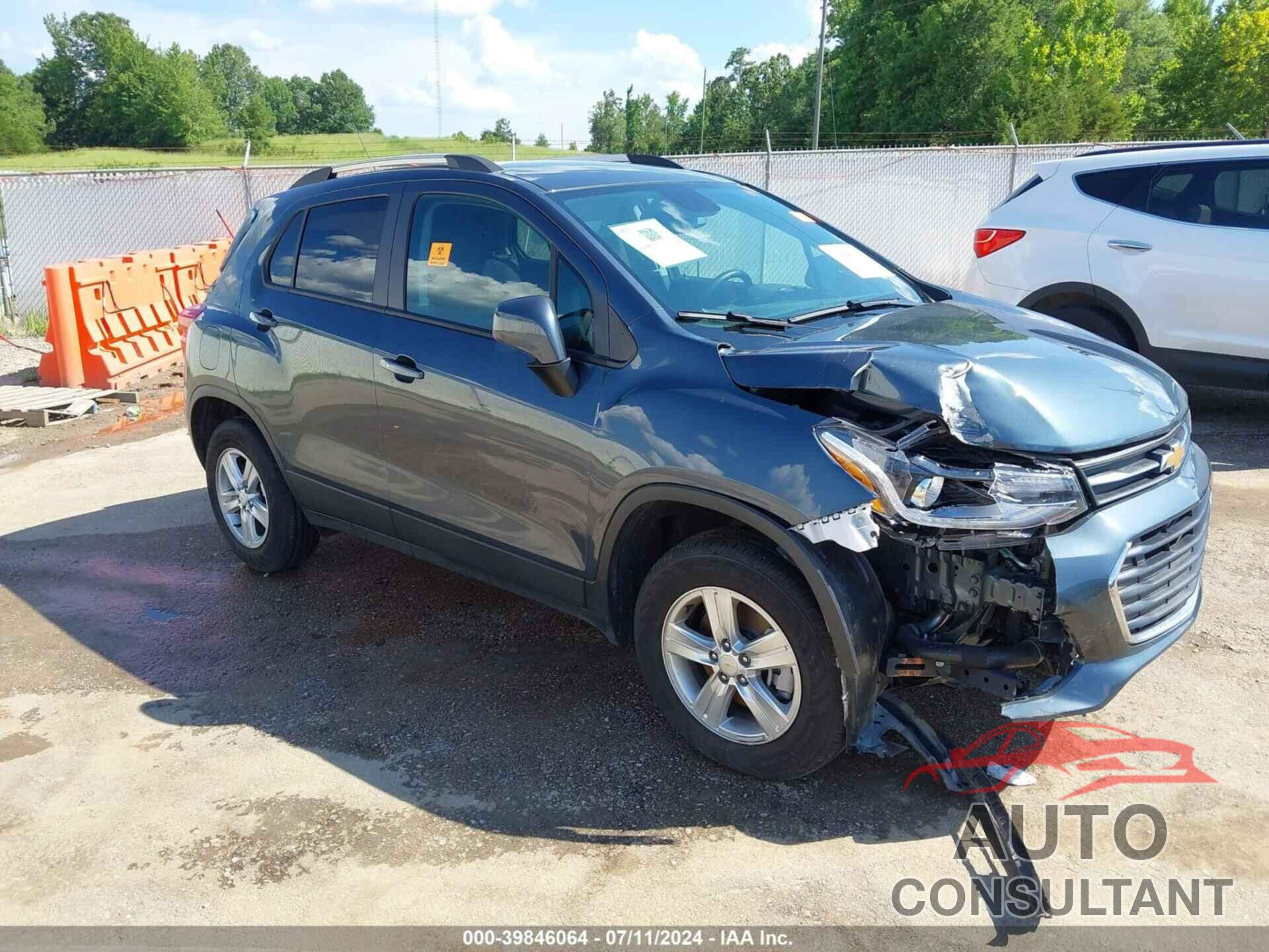 CHEVROLET TRAX 2022 - KL7CJPSM2NB560274