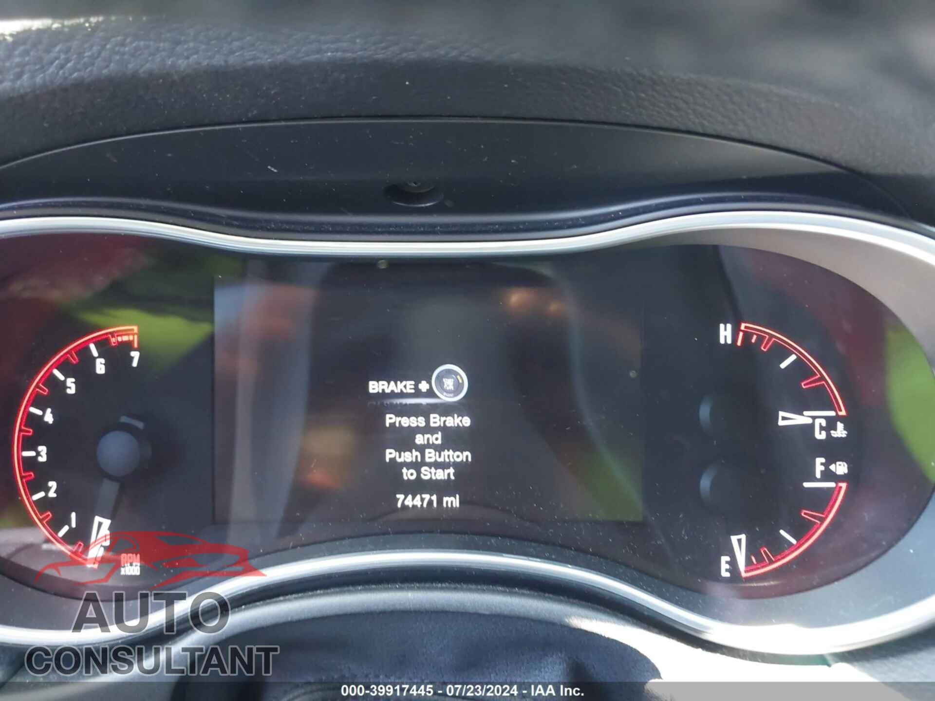 DODGE DURANGO 2019 - 1C4RDHAG3KC632286