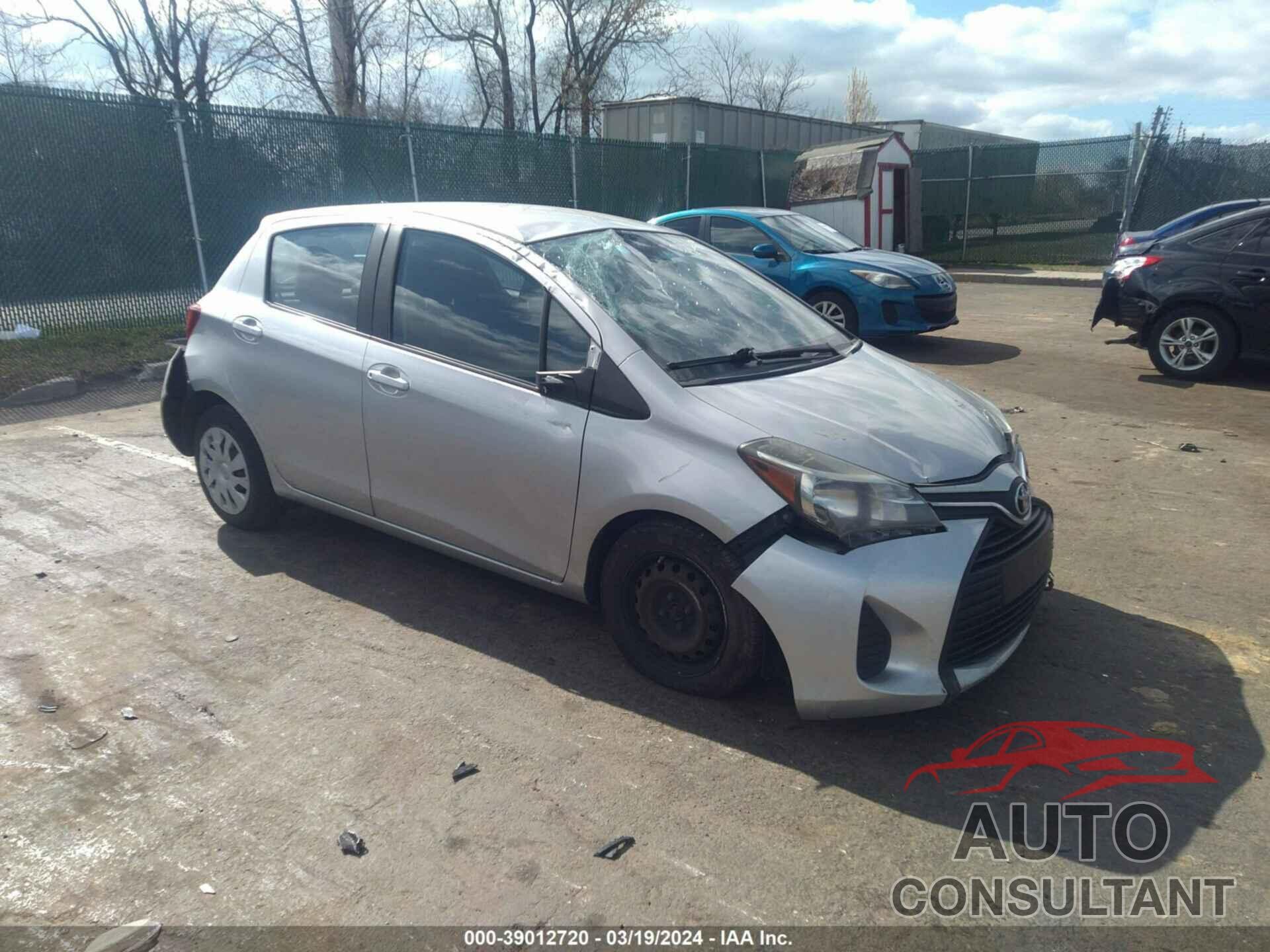 TOYOTA YARIS 2017 - VNKKTUD34HA079181