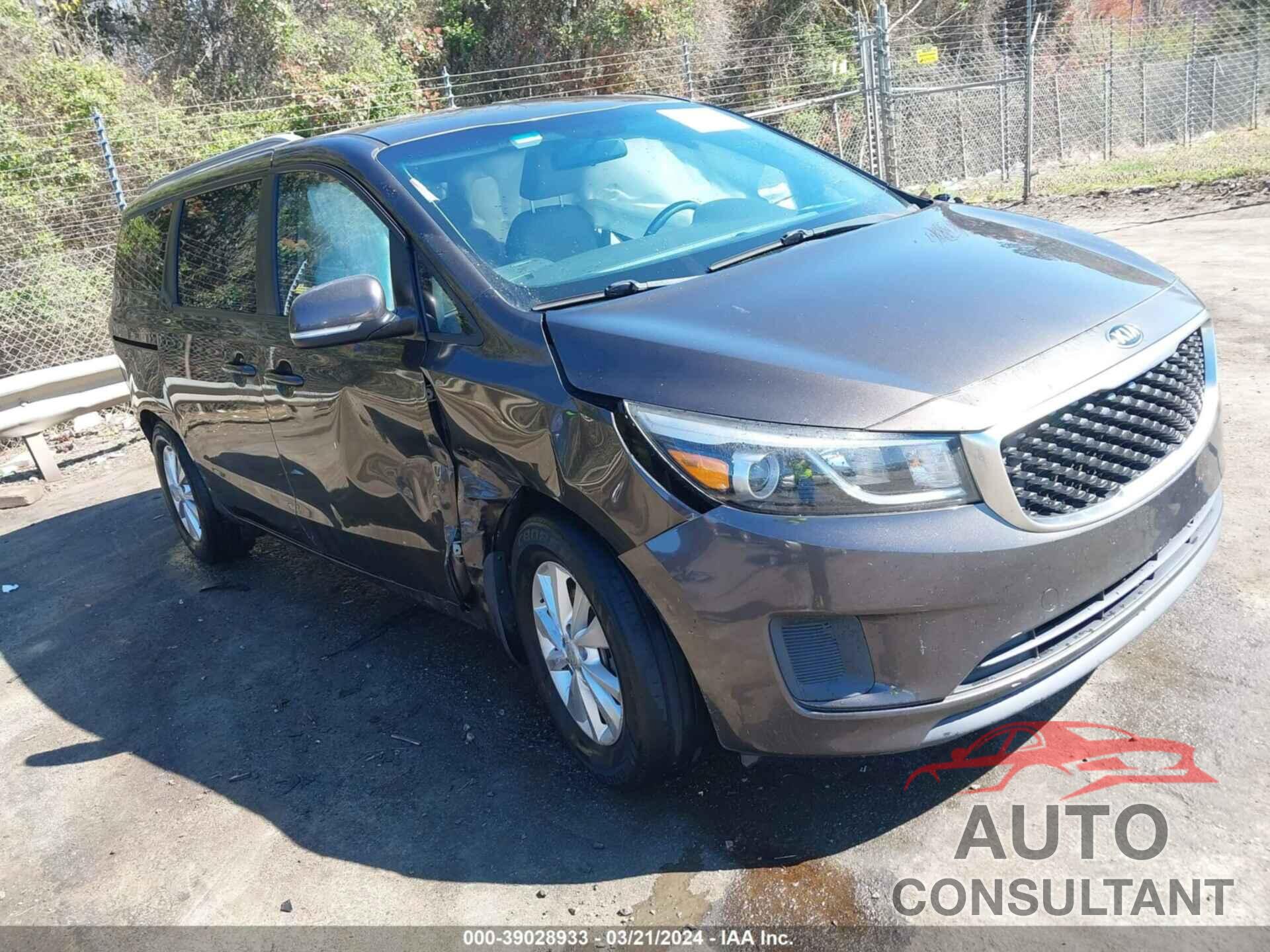 KIA SEDONA 2016 - KNDMB5C1XG6092898