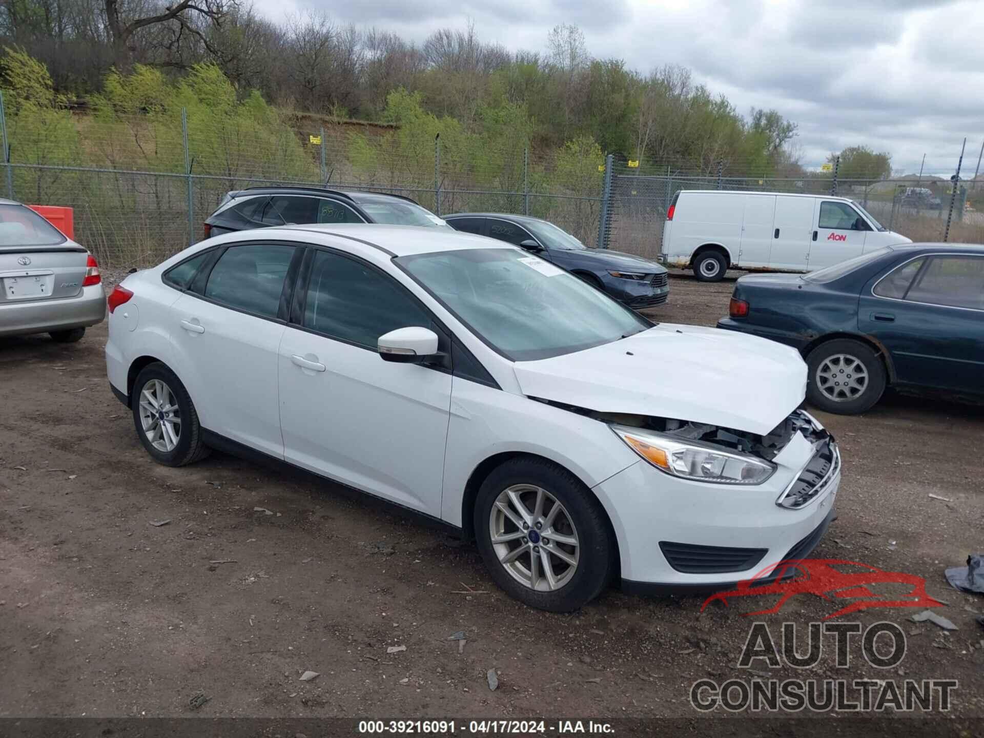 FORD FOCUS 2016 - 1FADP3F27GL364356