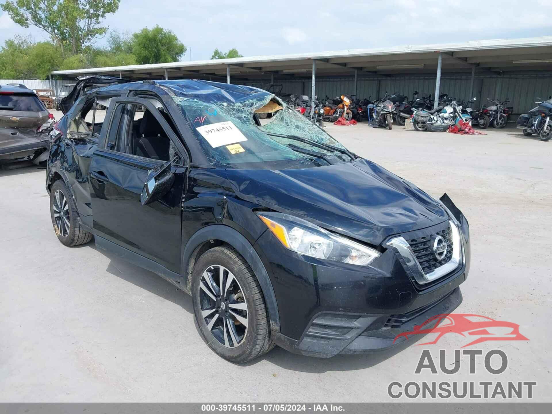 NISSAN KICKS 2019 - 3N1CP5CU6KL564989