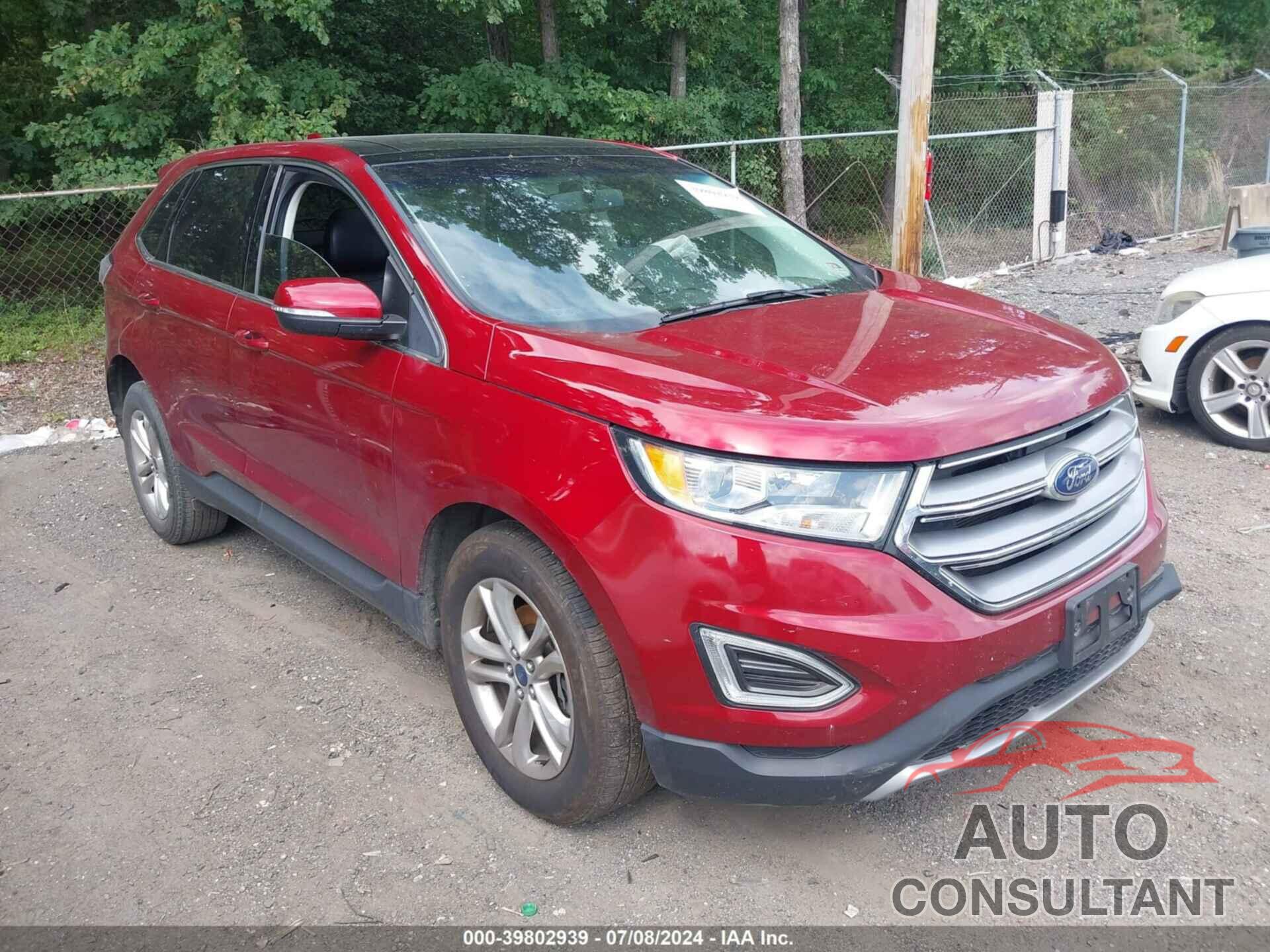 FORD EDGE 2017 - 2FMPK4J8XHBC34530