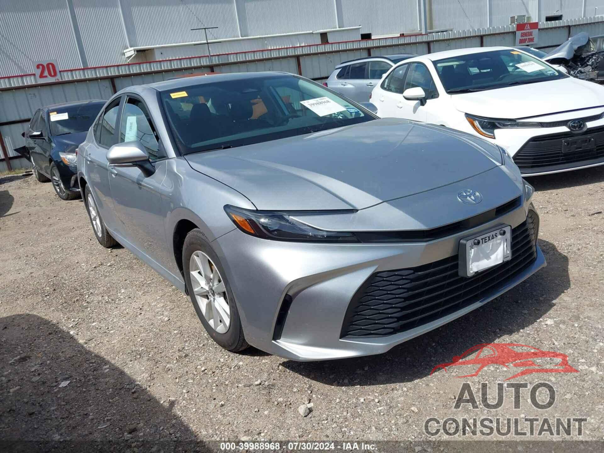 TOYOTA CAMRY 2025 - 4T1DAACK0SU507120