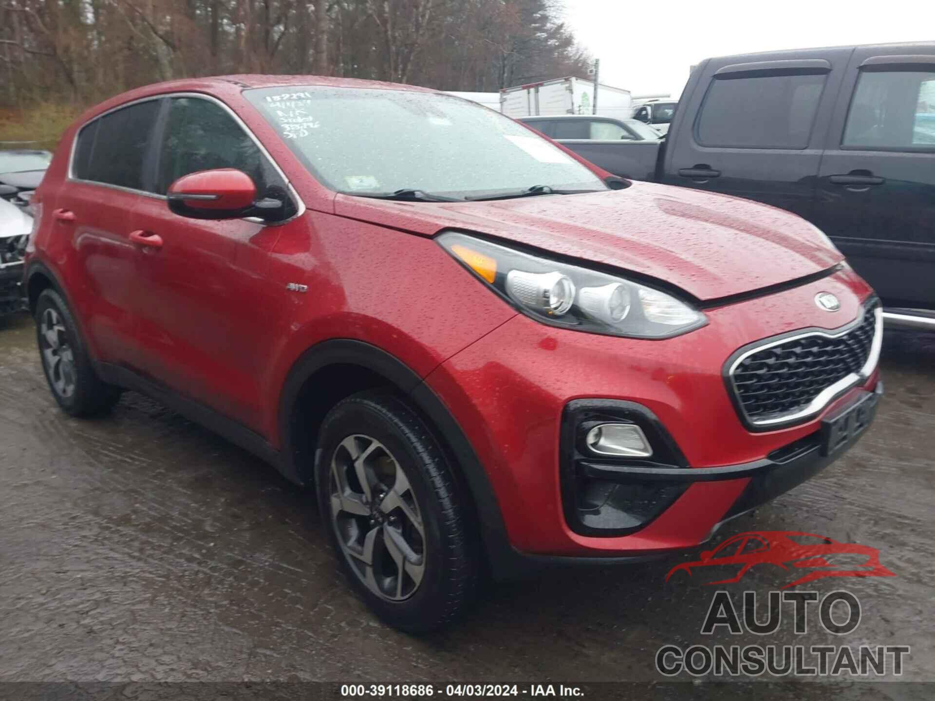 KIA SPORTAGE 2020 - KNDPMCAC3L7824759