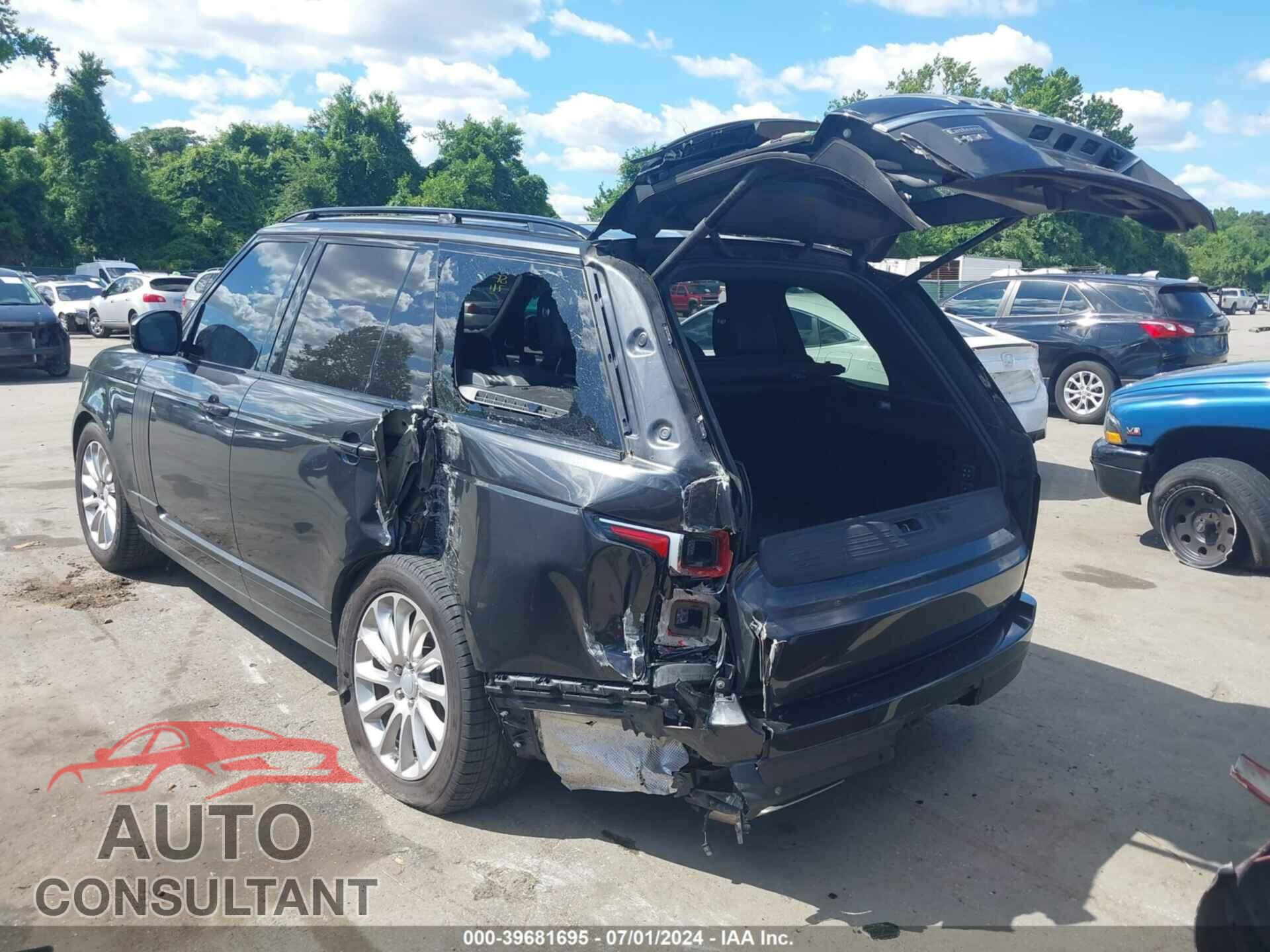 LAND ROVER RANGE ROVER 2019 - SALGS2SV6KA557062
