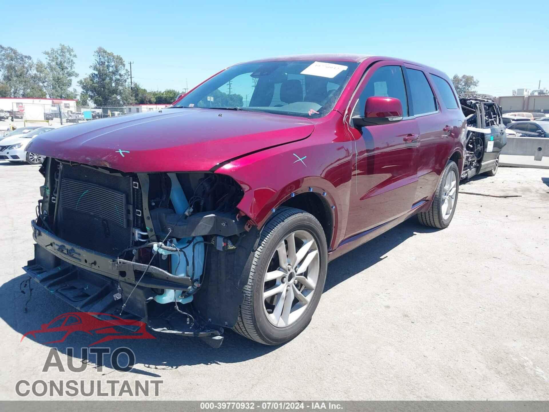 DODGE DURANGO 2022 - 1C4RDJDGXNC219644