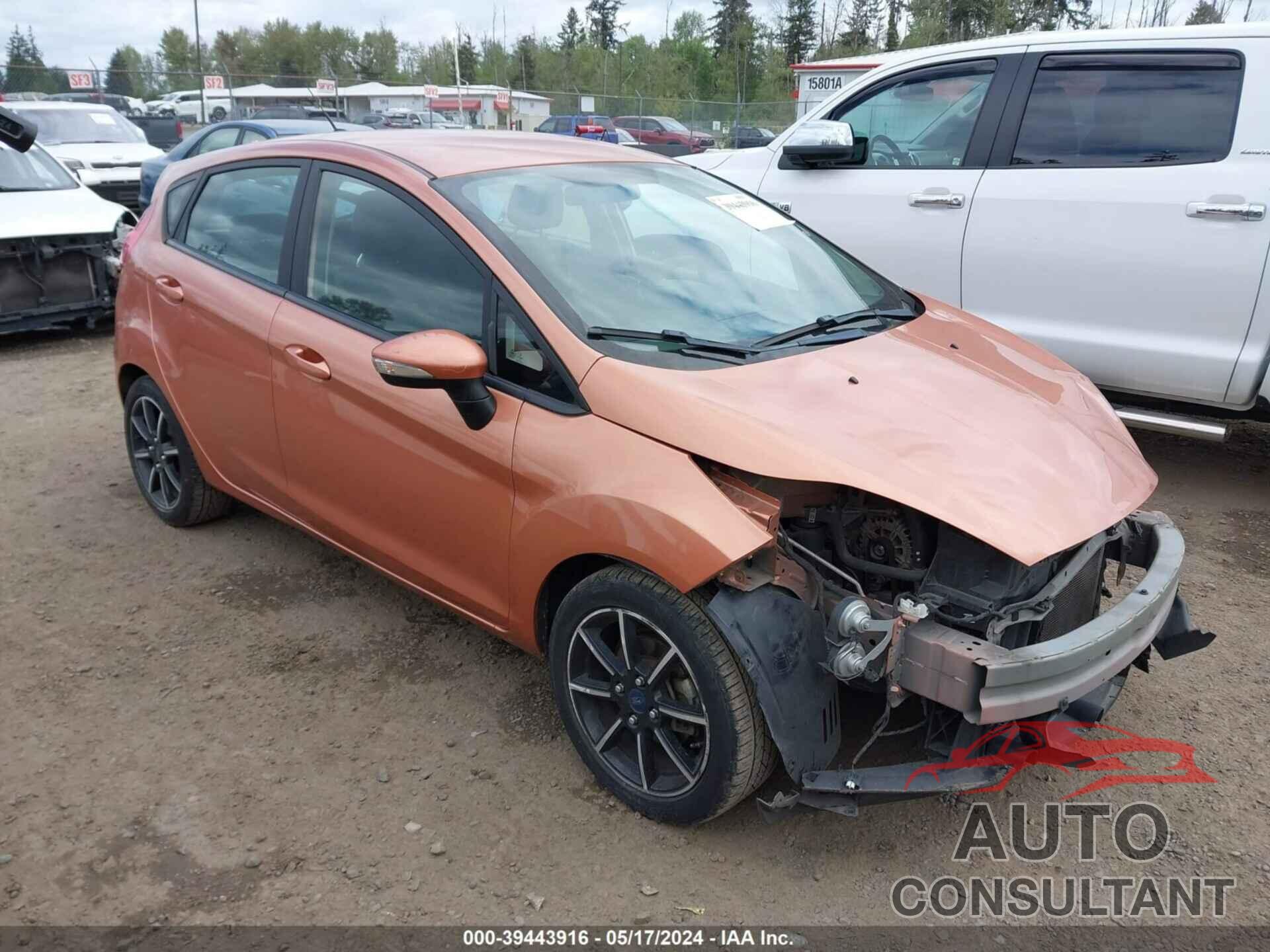 FORD FIESTA 2017 - 3FADP4EJ1HM102671