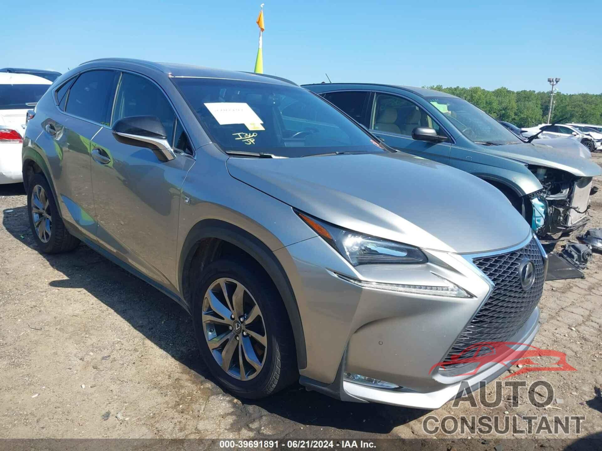 LEXUS NX 200T 2016 - JTJBARBZ2G2085912