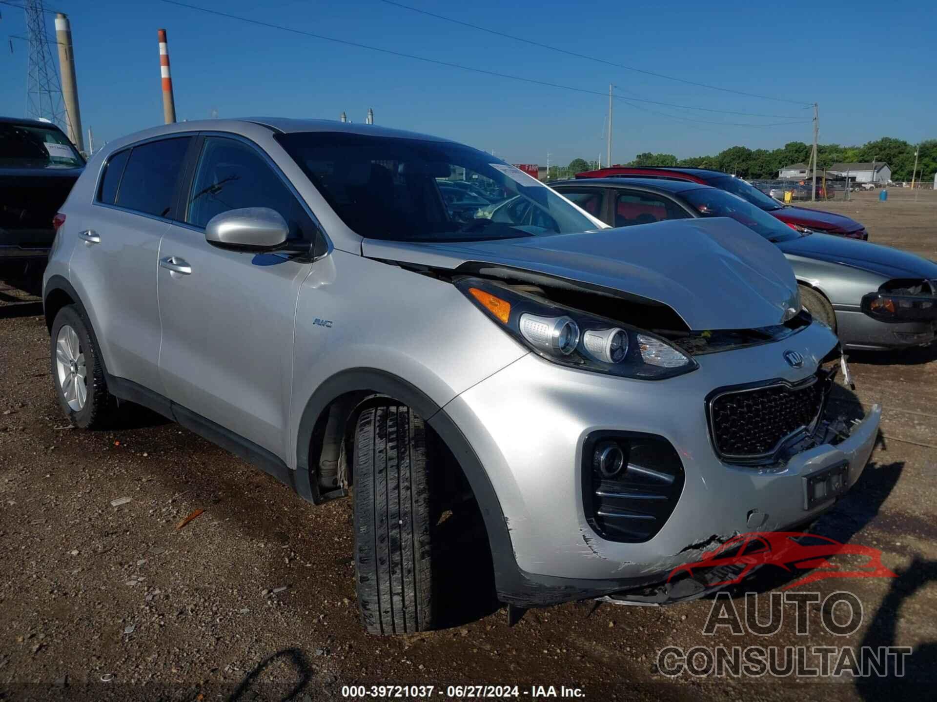 KIA SPORTAGE 2019 - KNDPMCAC7K7609206