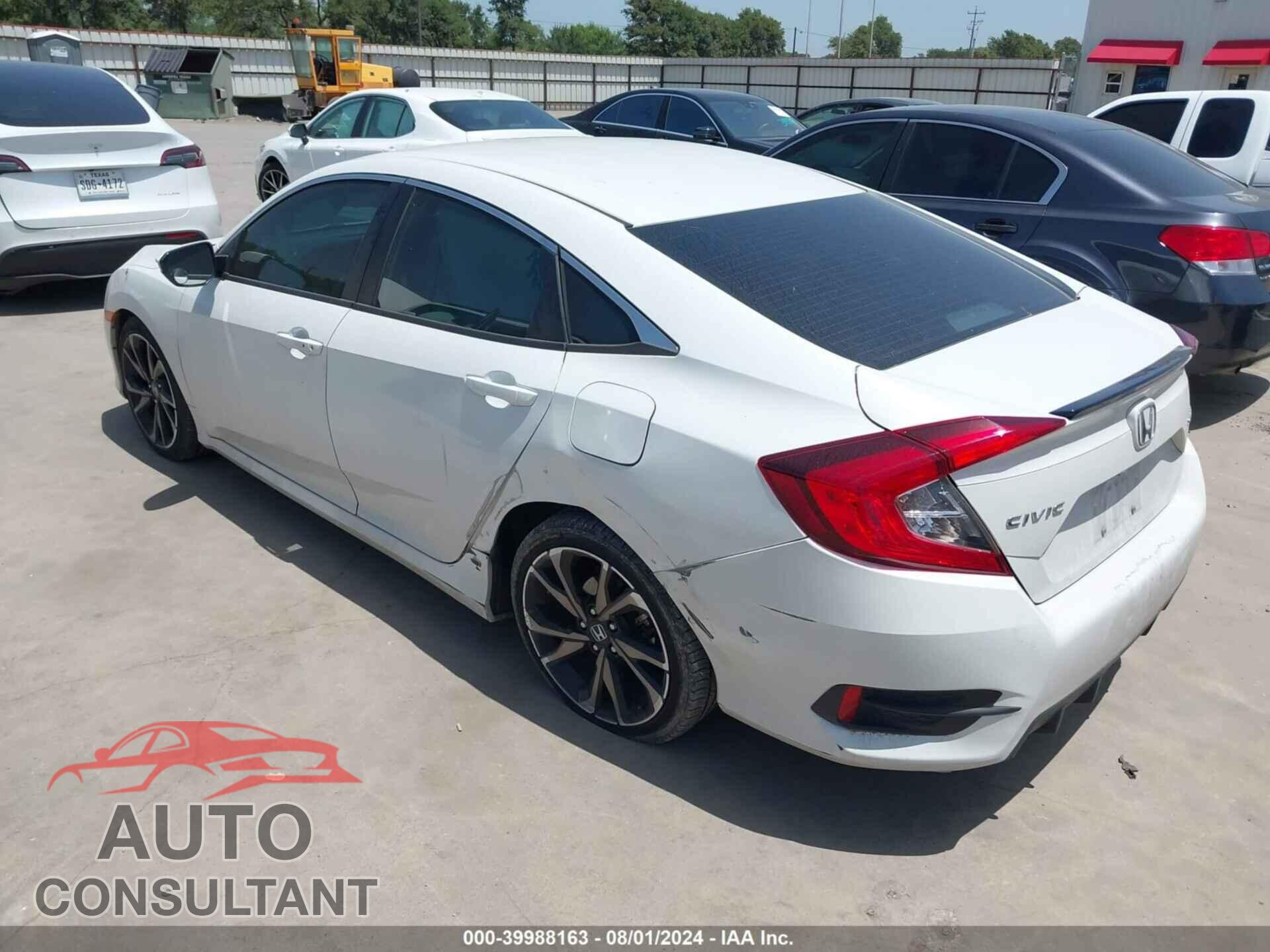HONDA CIVIC 2019 - 2HGFC2F85KH606890