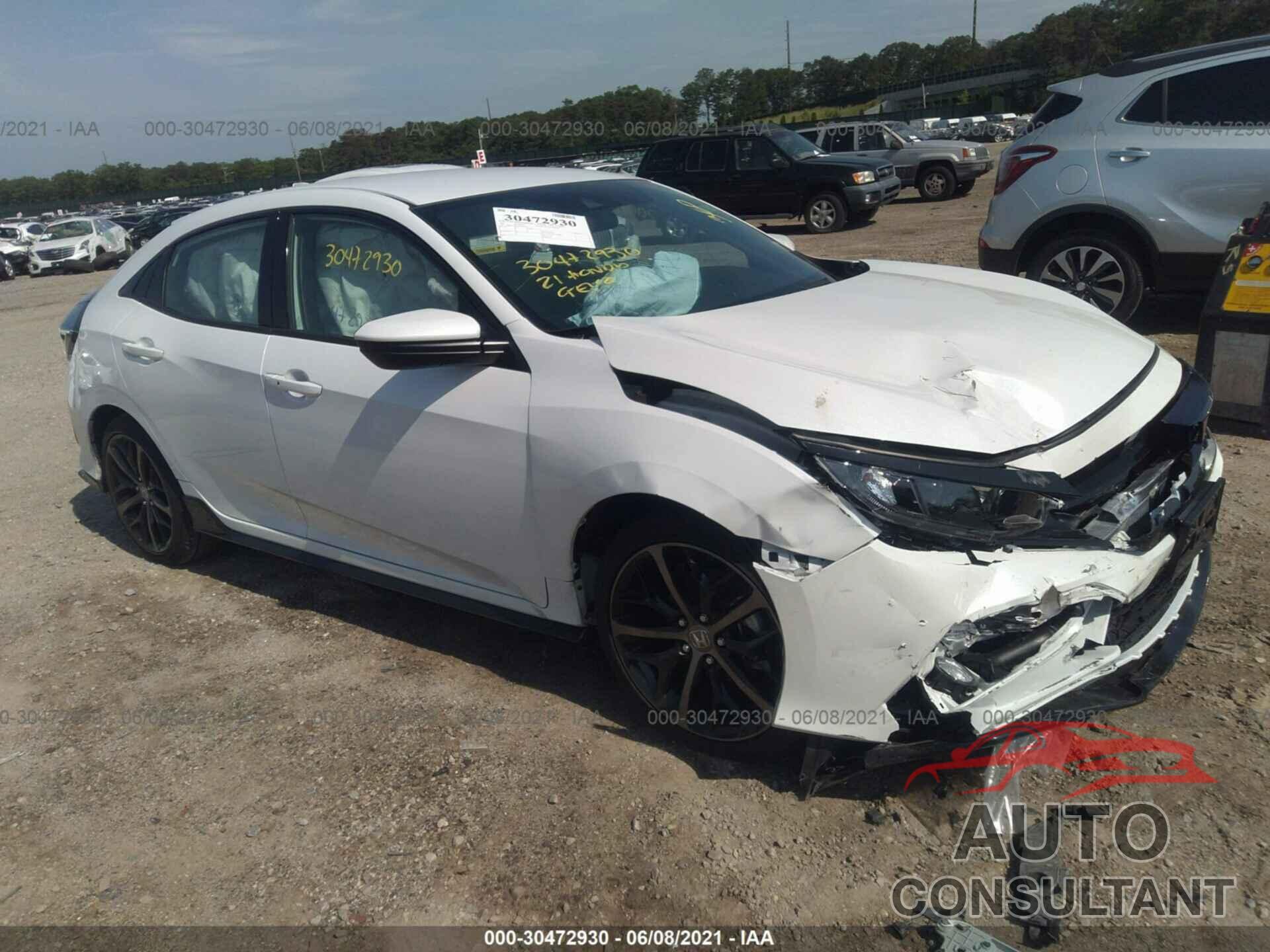 HONDA CIVIC HATCHBACK 2021 - SHHFK7H41MU402569
