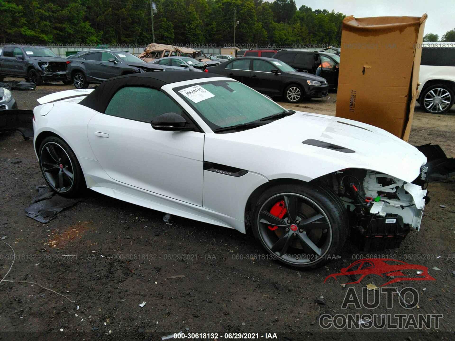 JAGUAR F-TYPE 2016 - SAJWJ6HL5GMK27455