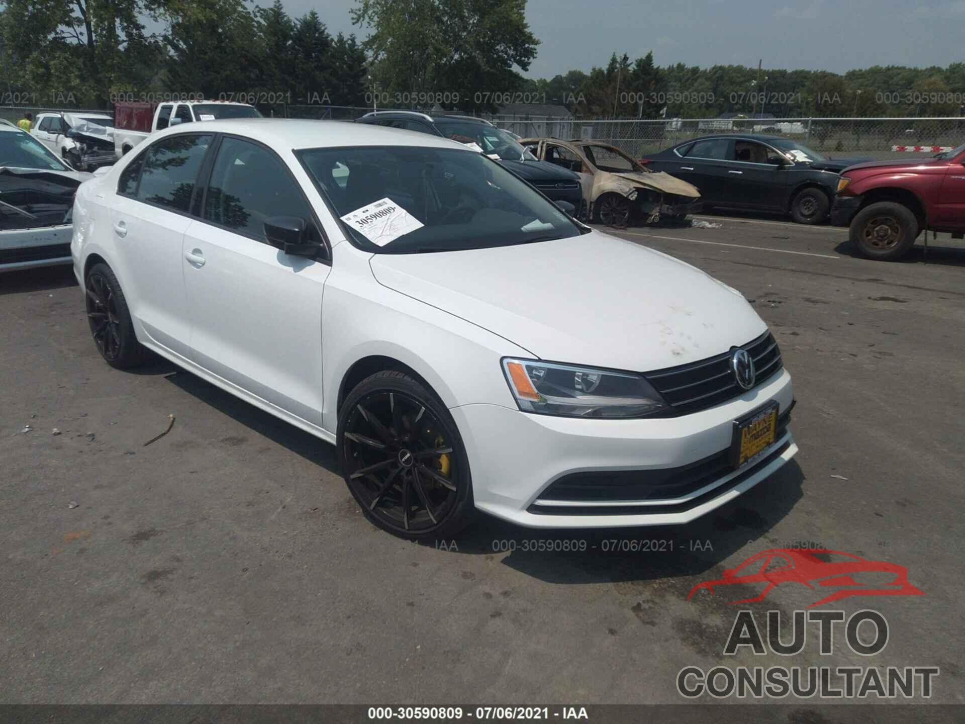 VOLKSWAGEN JETTA SEDAN 2016 - 3VW167AJ1GM300251