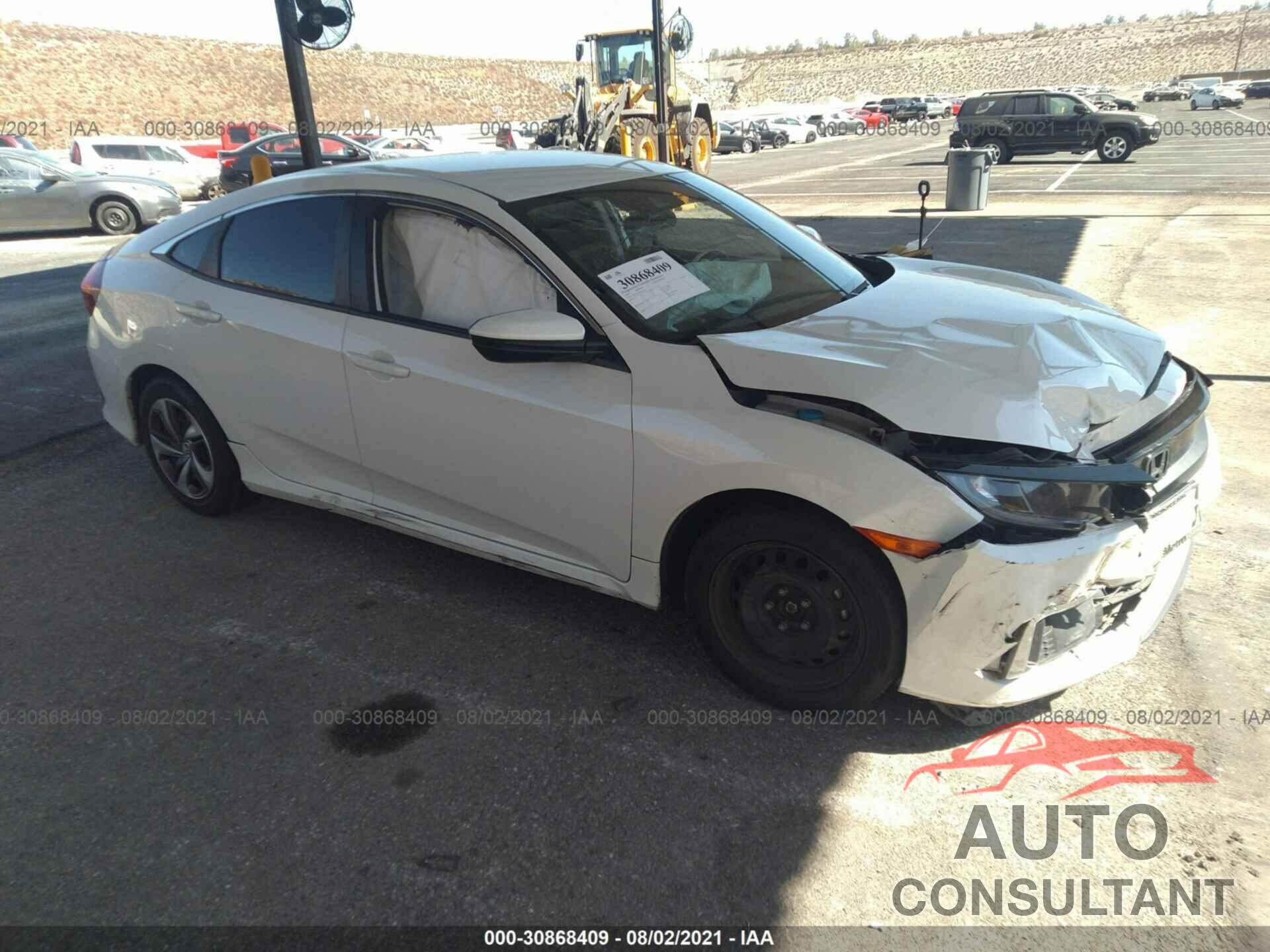 HONDA CIVIC SEDAN 2019 - 19XFC2F60KE207345