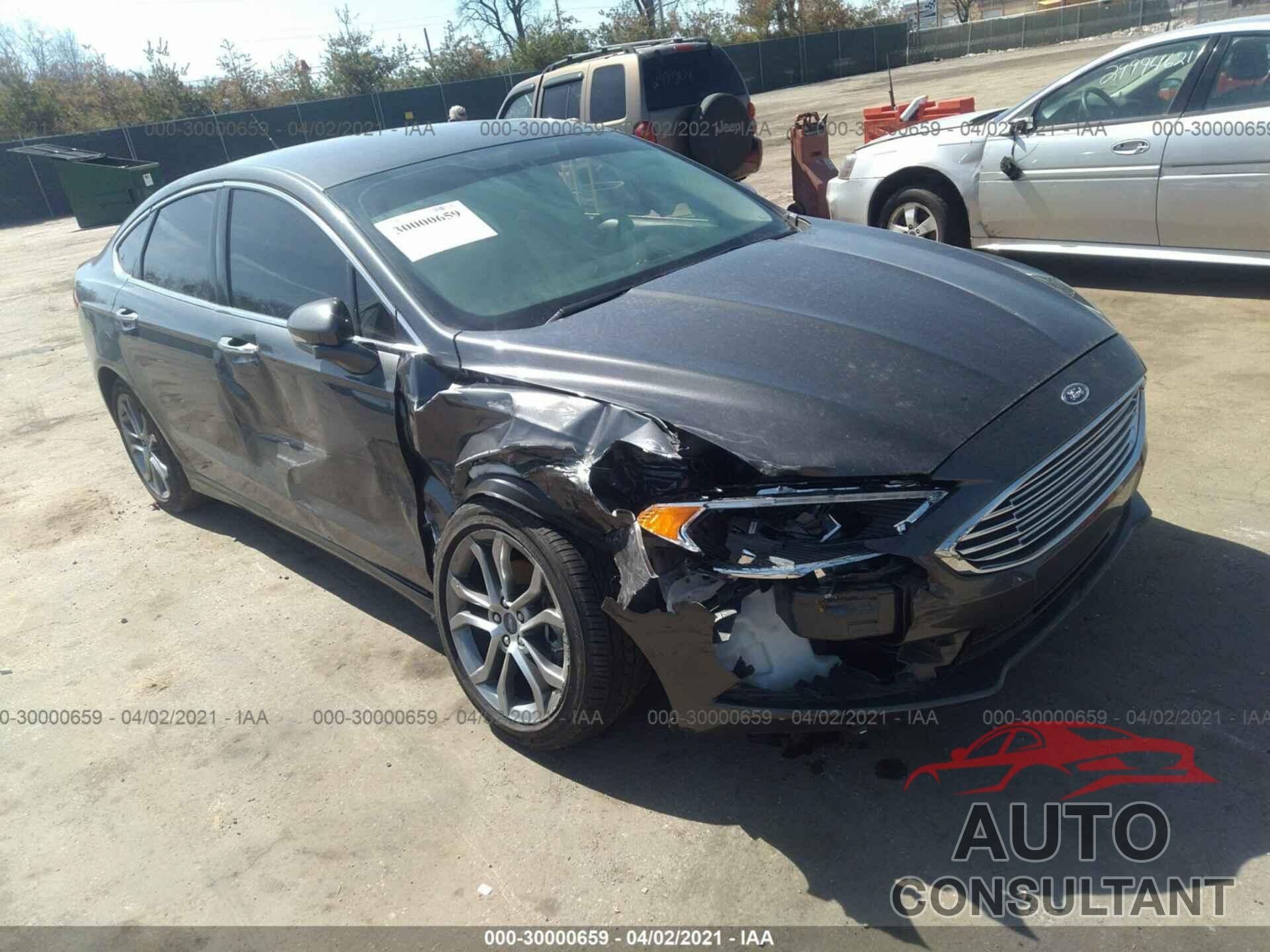 FORD FUSION 2017 - 3FA6P0H95HR396243