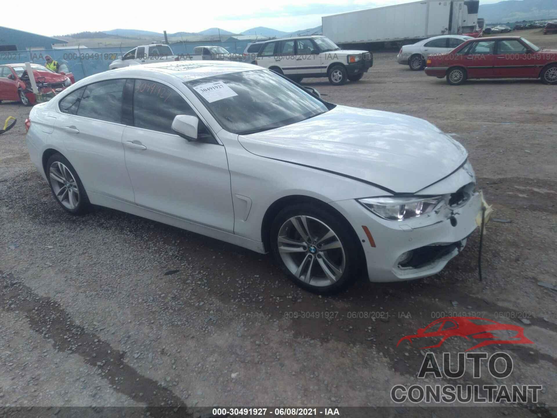 BMW 4 SERIES 2016 - WBA4C9C54GG136537