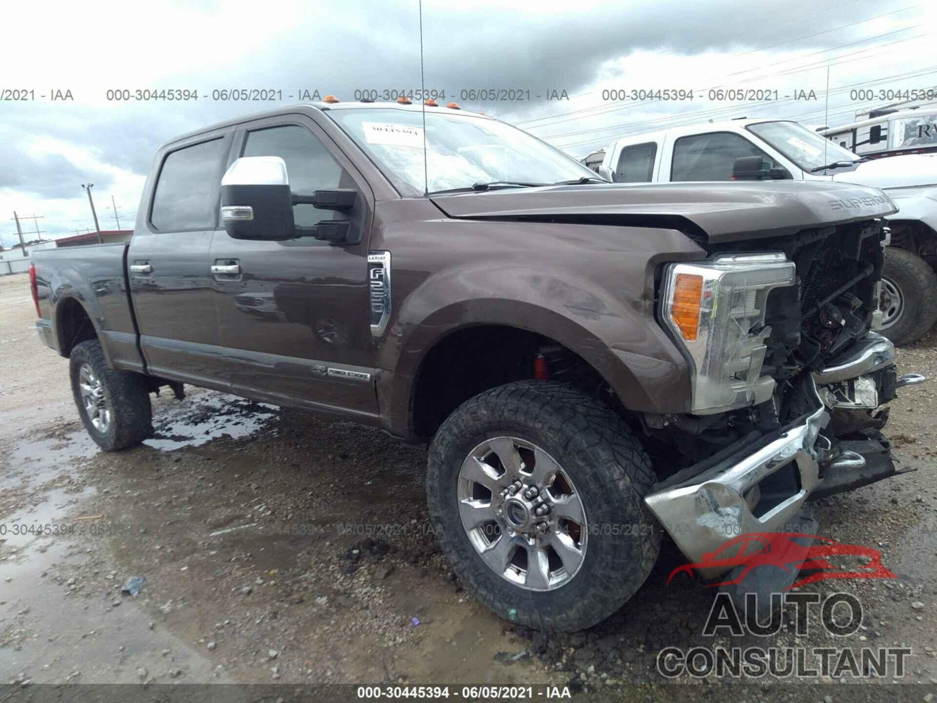 FORD SUPER DUTY F-250 SRW 2017 - 1FT7W2BT5HEC51272