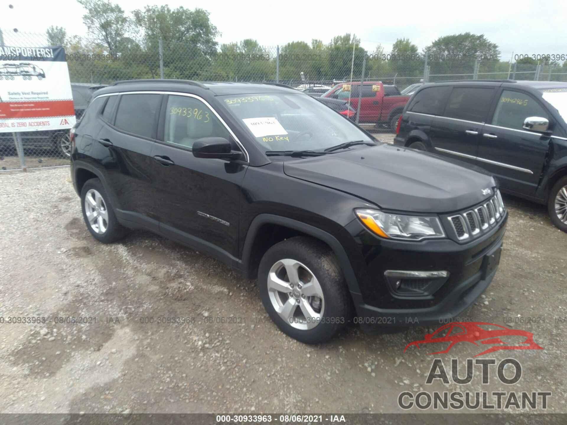 JEEP COMPASS 2017 - 3C4NJDBB7HT645638