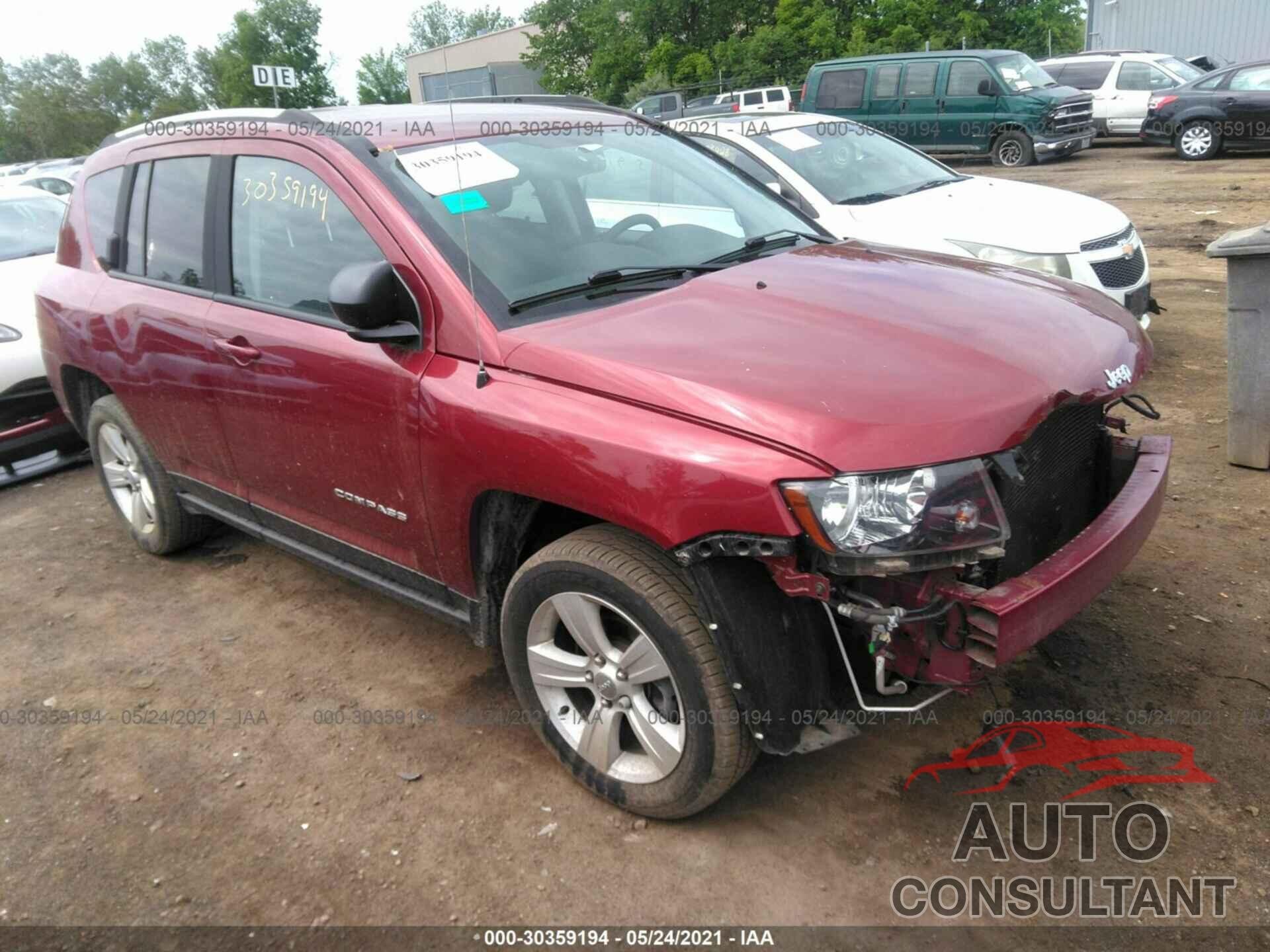 JEEP COMPASS 2016 - 1C4NJCBA2GD739237