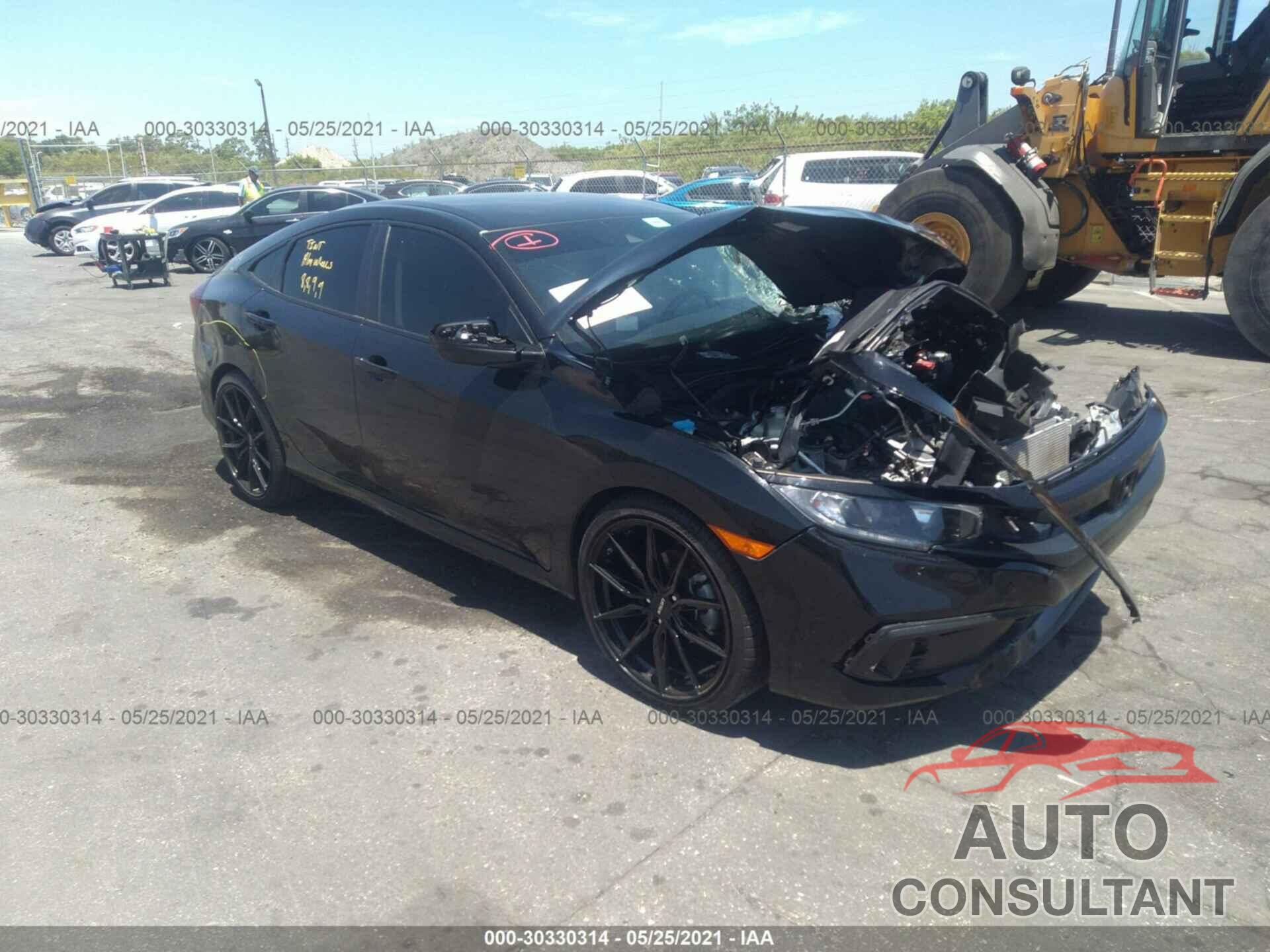 HONDA CIVIC SEDAN 2020 - 19XFC2F69LE021465