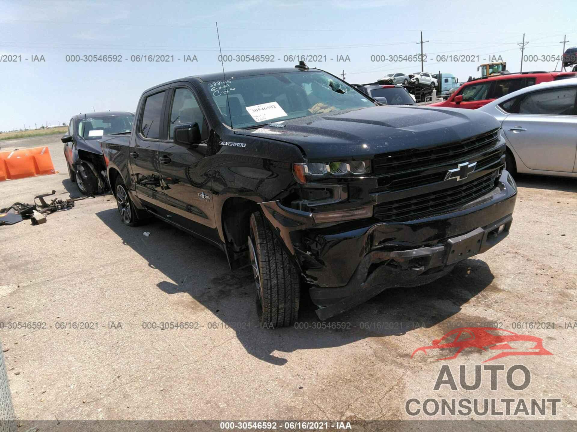 CHEVROLET SILVERADO 1500 2021 - 3GCPWDET0MG270497