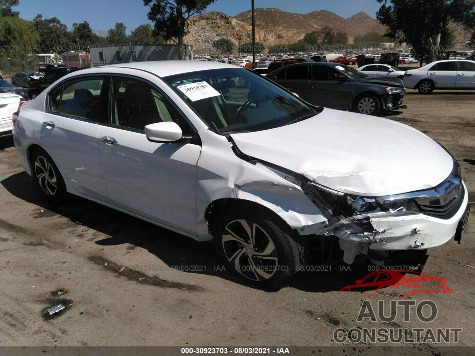 HONDA ACCORD SEDAN 2017 - 1HGCR2F3XHA280906