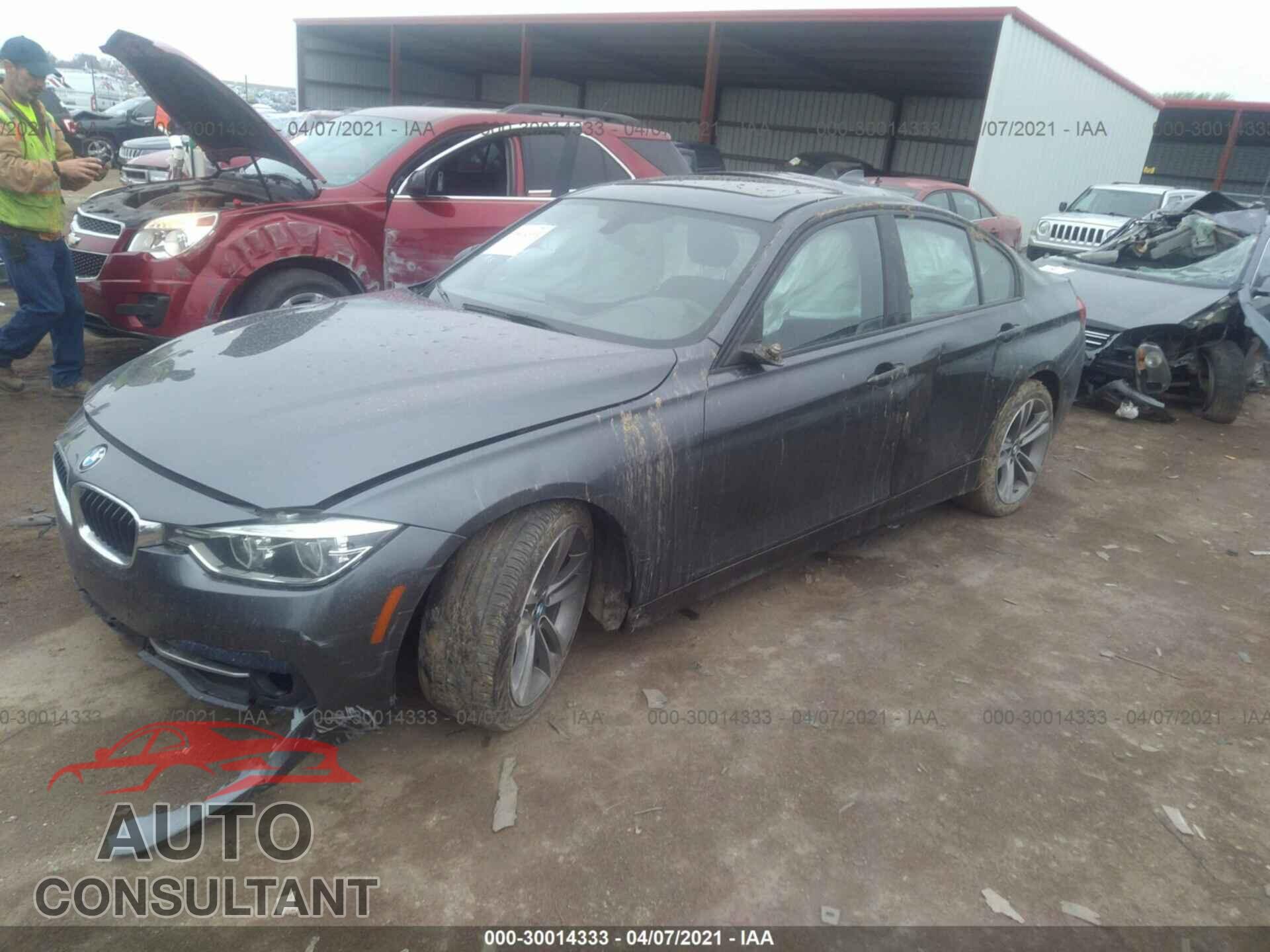 BMW 3 SERIES 2016 - WBA8E3G59GNU00544