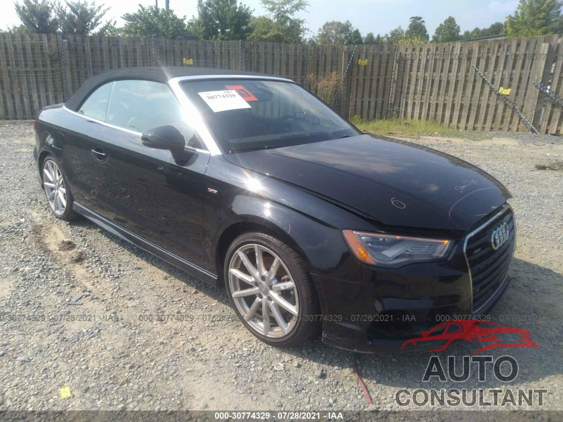 AUDI A3 2016 - WAUW8LFF6G1096038